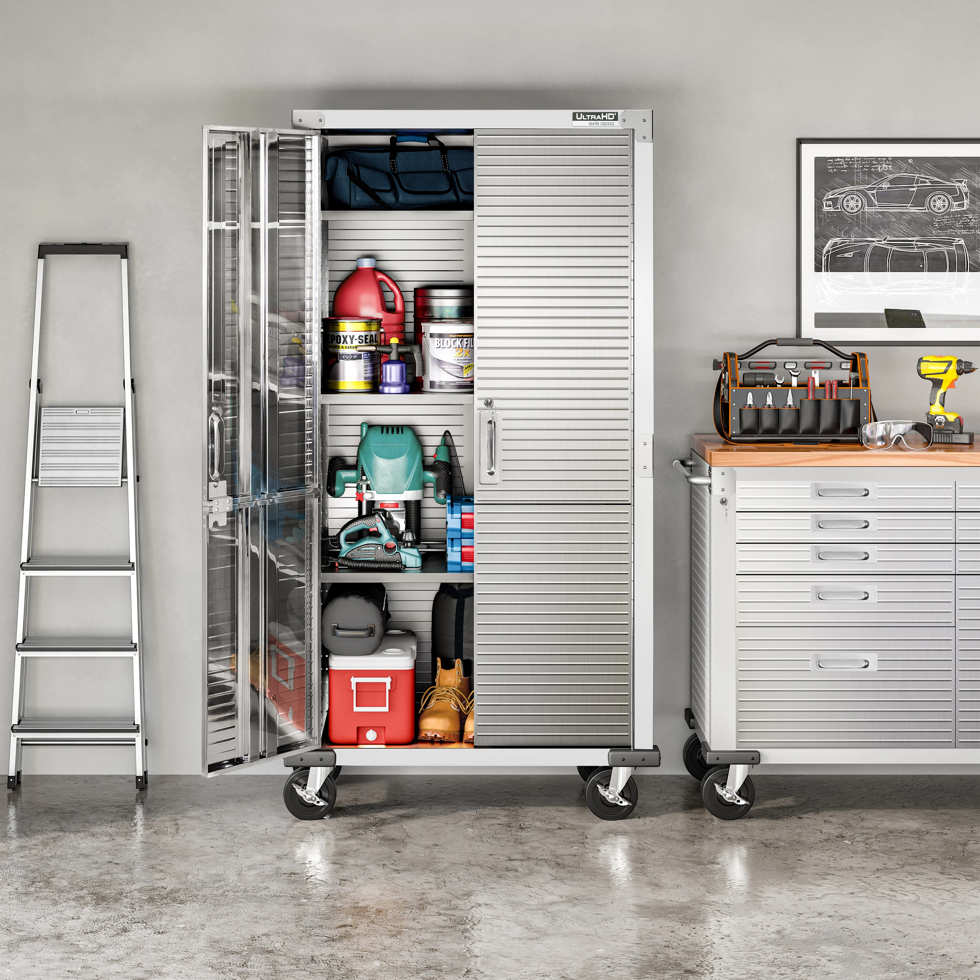 UltraHD® Rolling Storage Cabinet - Image 42