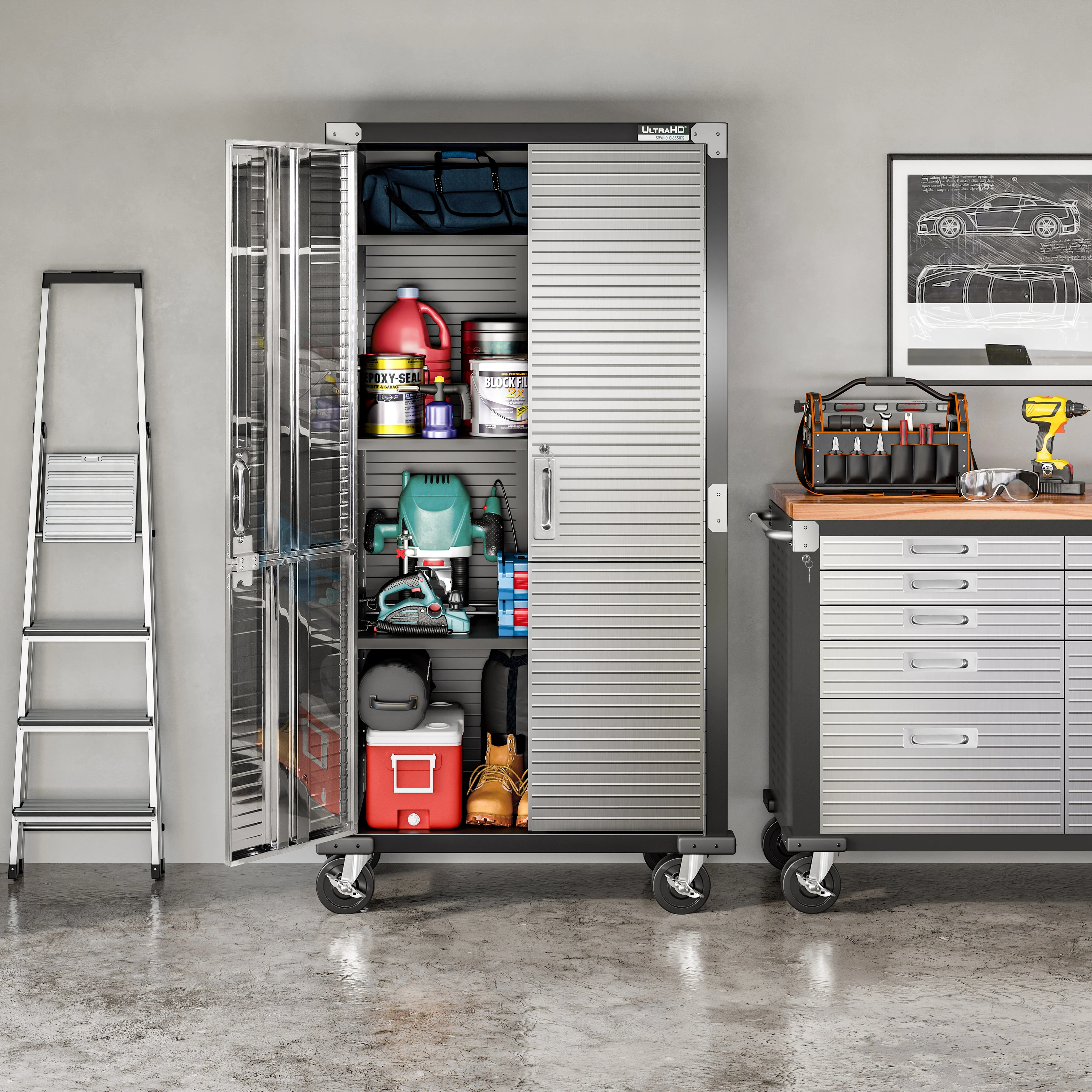 UltraHD® Rolling Storage Cabinet - Image 56