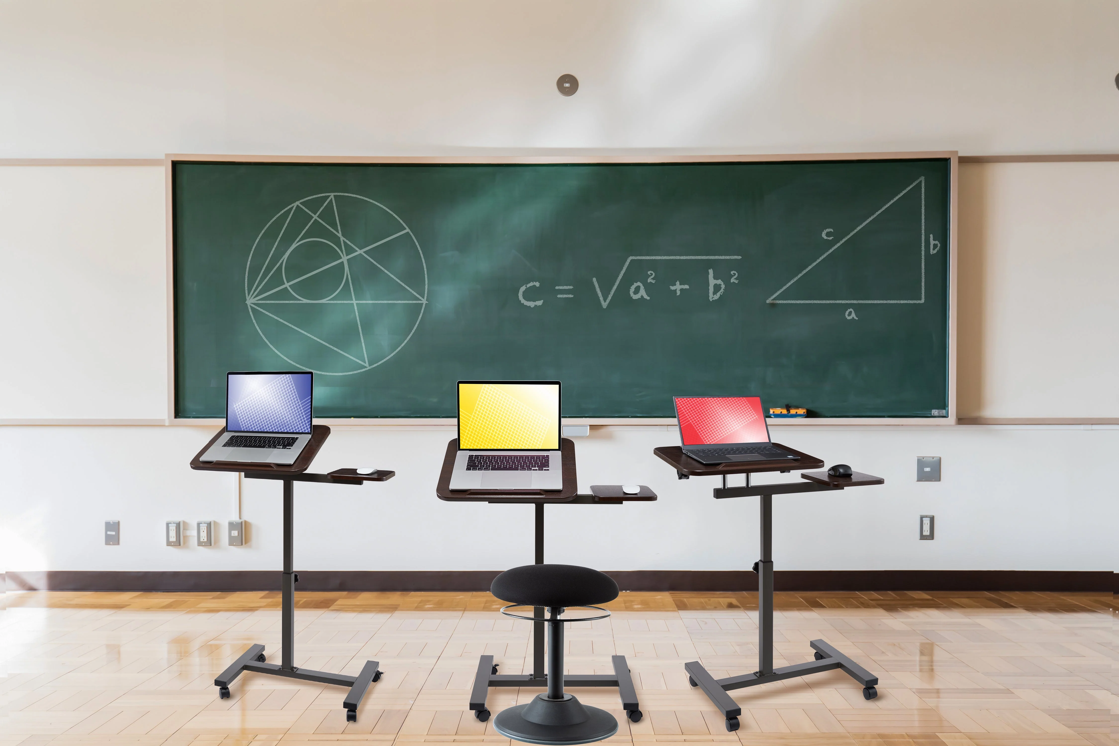 airLIFT® Tilting Mobile Desk Cart - Image 4
