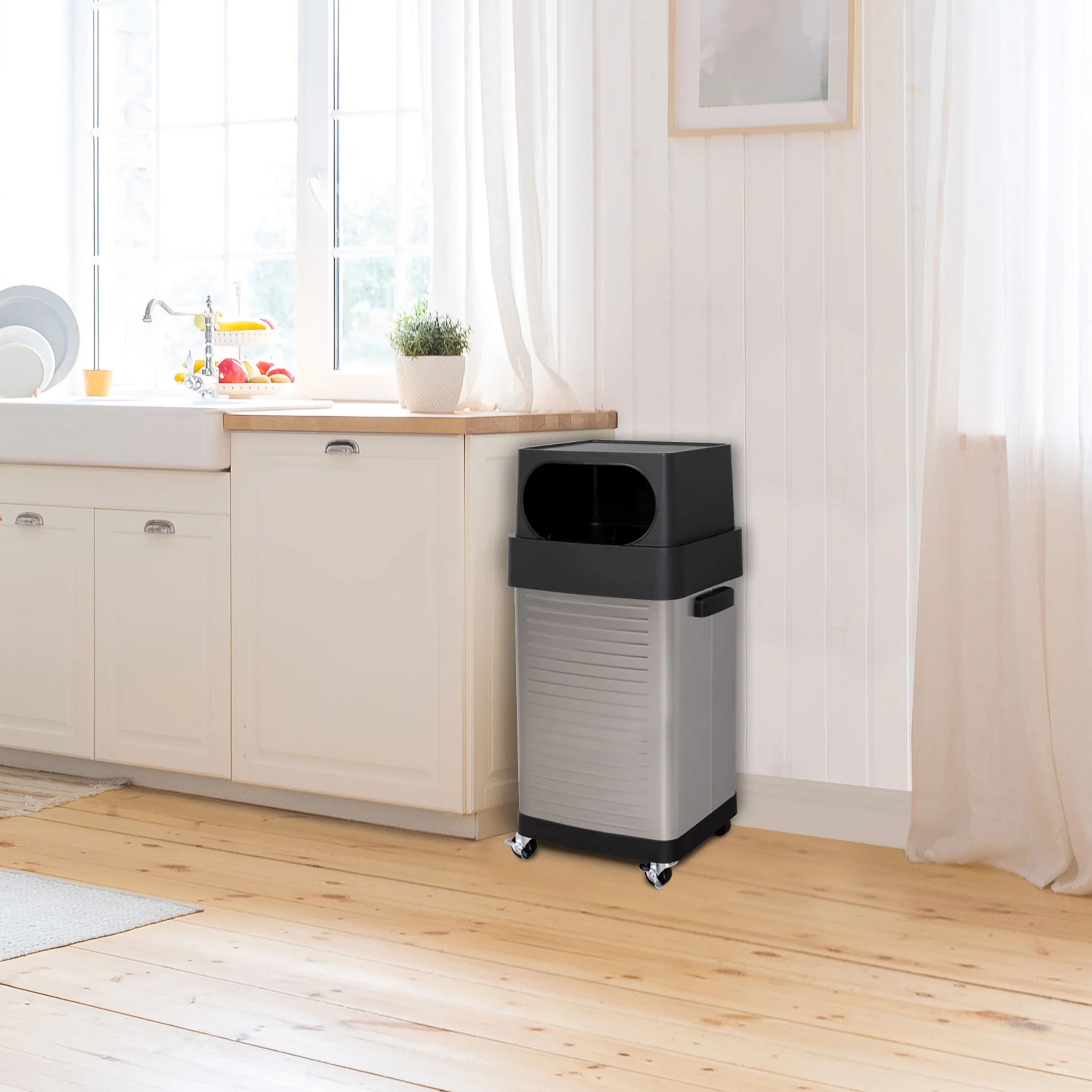 UltraHD® Stainless Steel Trash Can, 17 Gal. - Image 11