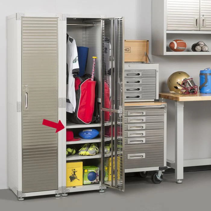 UltraHD® Extra Shelves for 18" W x 24" D Locker Cabinet - Image 2