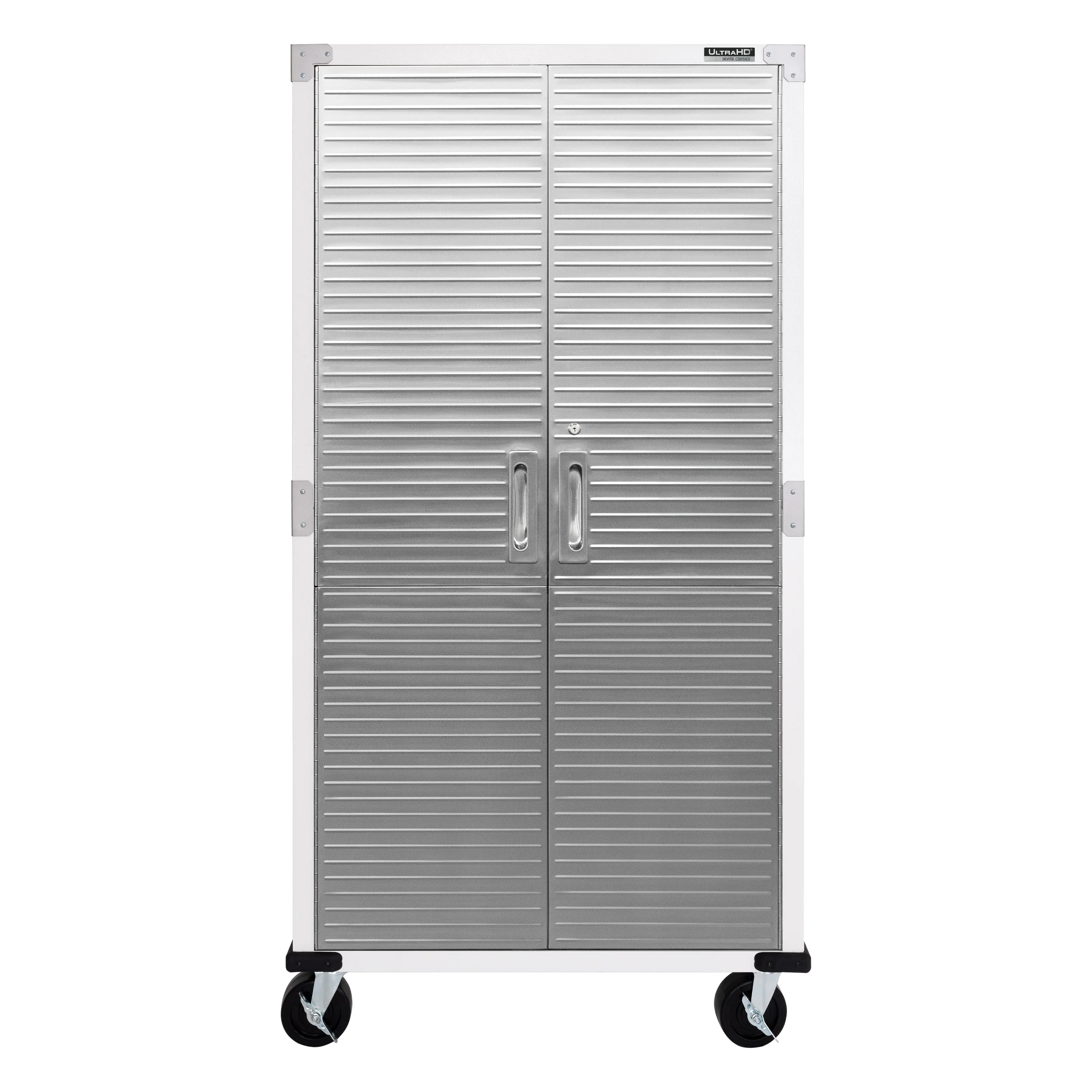 UltraHD® Rolling Storage Cabinet, White - Image 17