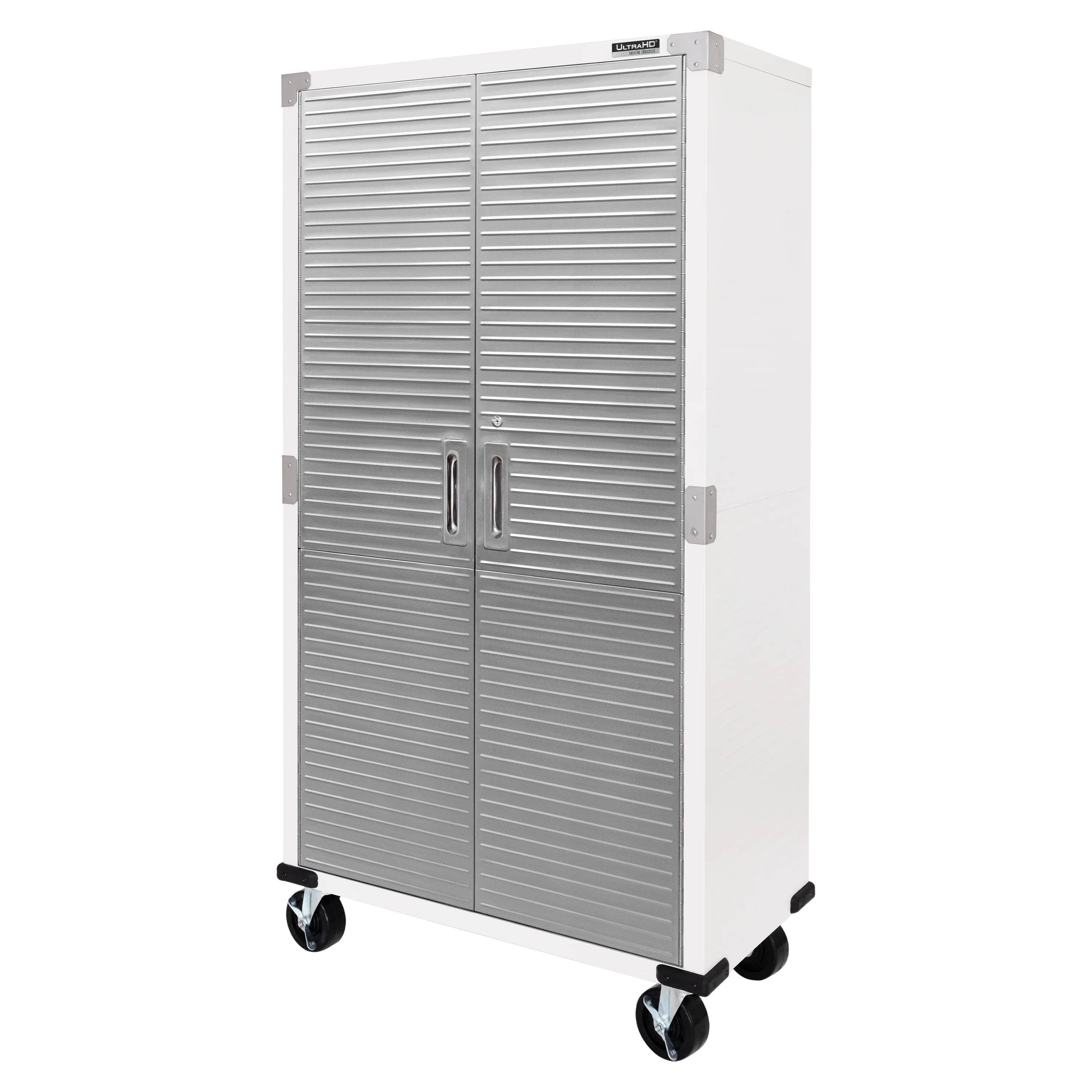 UltraHD® Rolling Storage Cabinet, White - Image 18