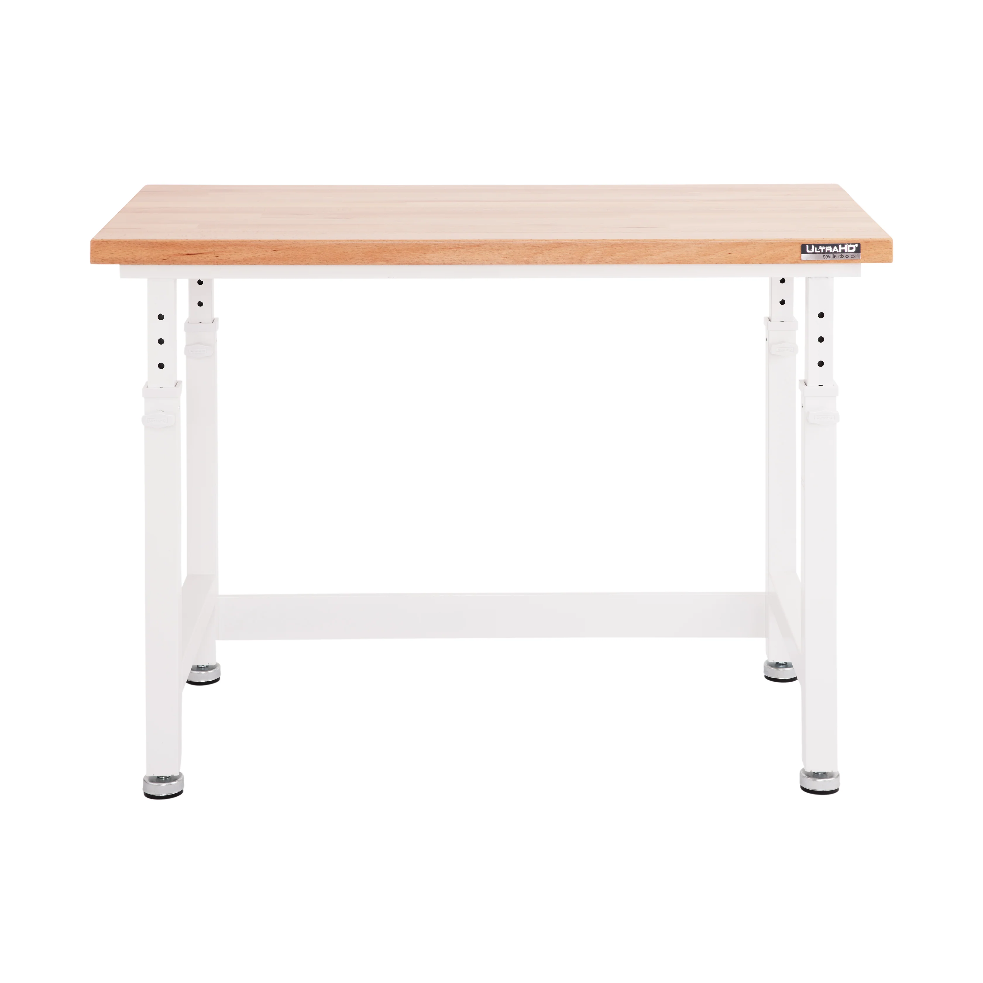 UltraHD® Height Adjustable Workbench, White - Image 10
