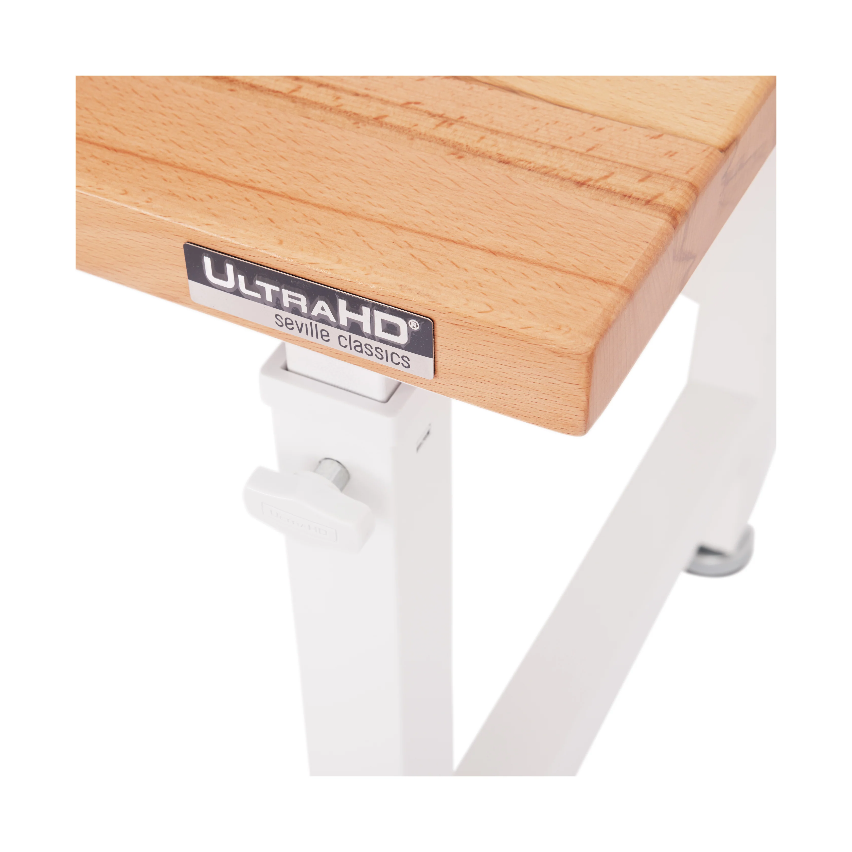 UltraHD® Height Adjustable Workbench, White - Image 5