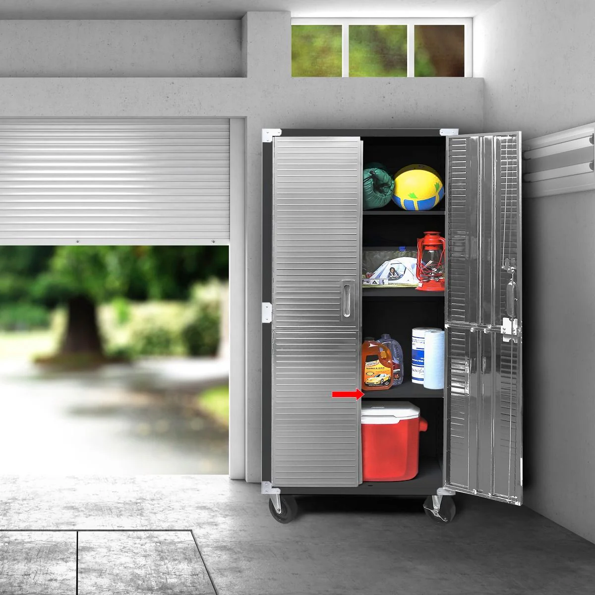 UltraHD® Extra Shelves for 36" W x 18" D Rolling Storage Cabinet - Image 4
