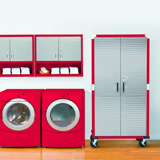 UltraHD® Rolling Storage Cabinet, Red - Image 10