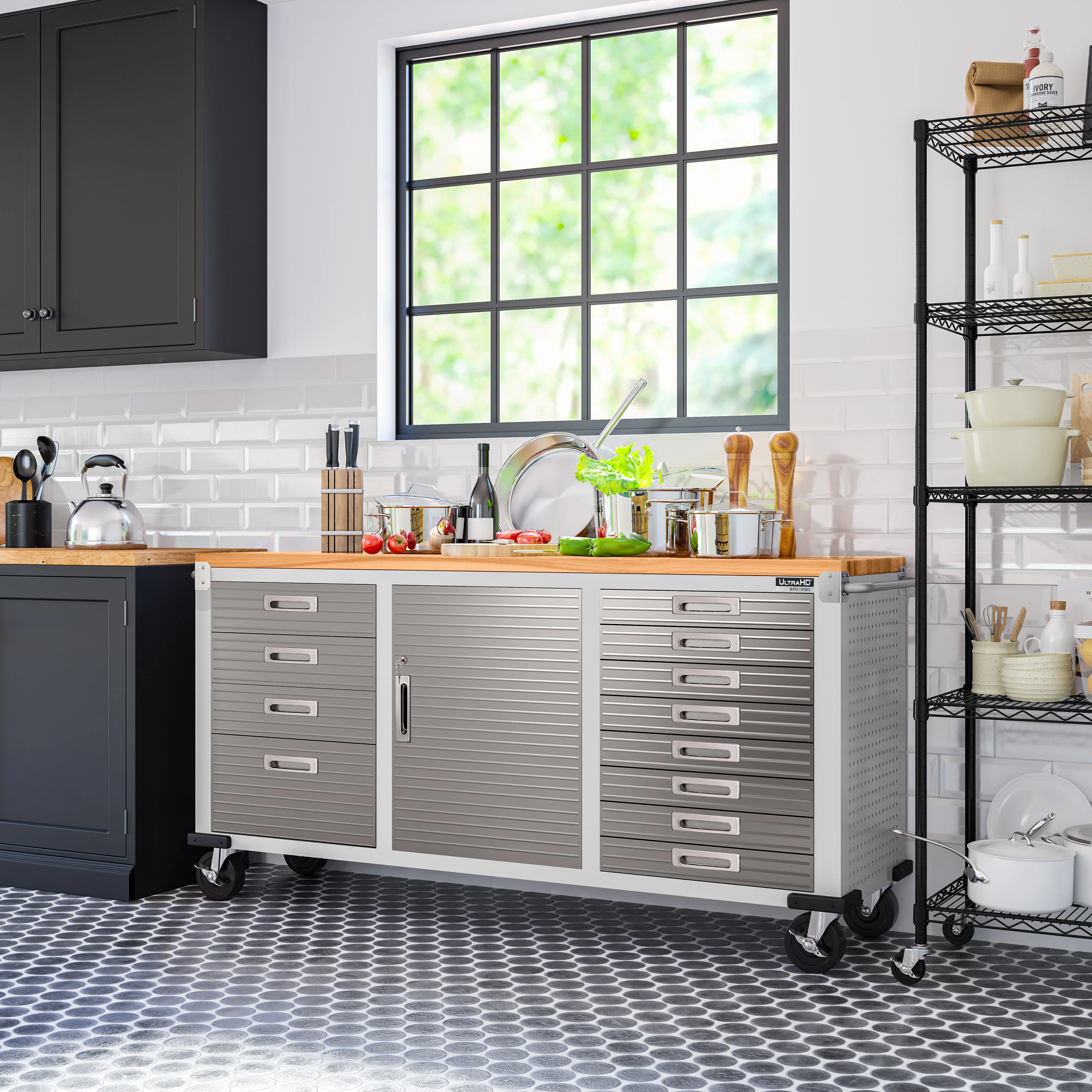 UltraHD® 12-Drawer Rolling Workbench - Image 10