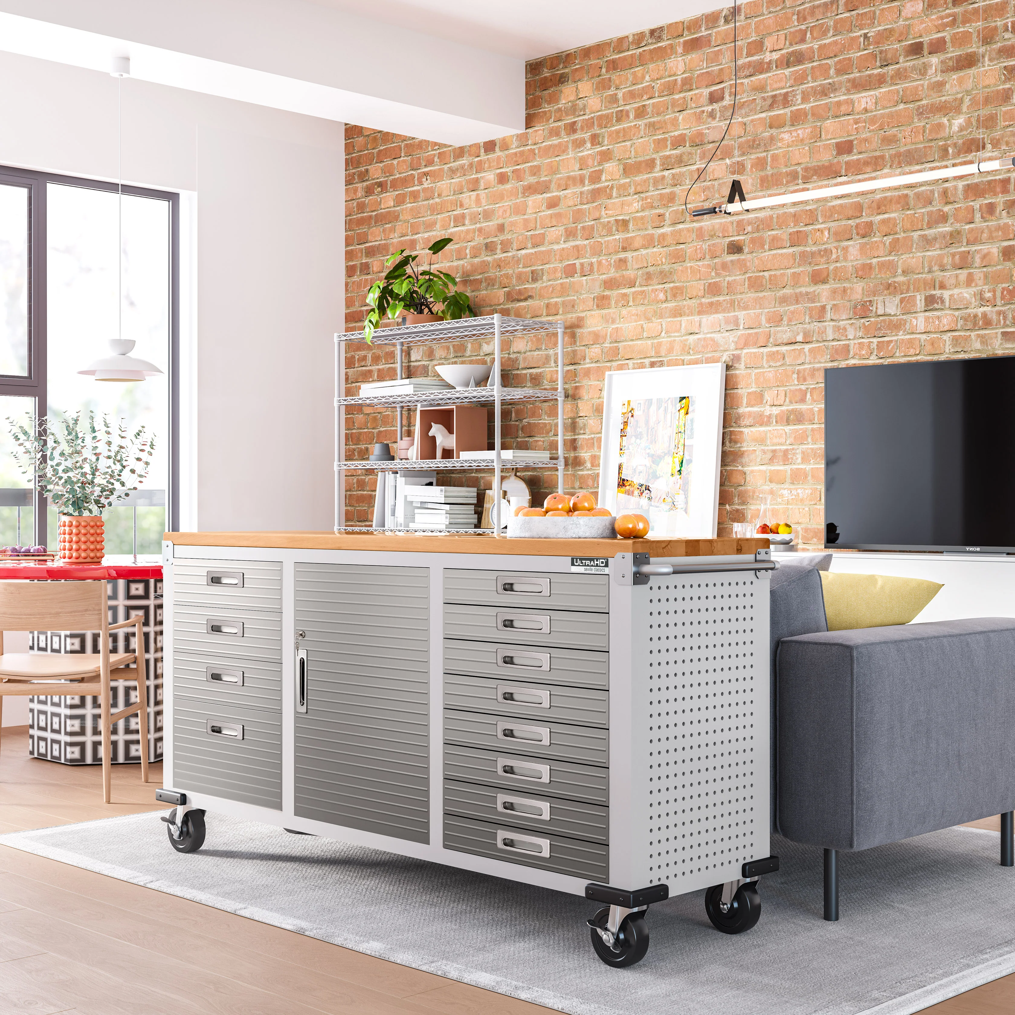 UltraHD® 12-Drawer Rolling Workbench - Image 9
