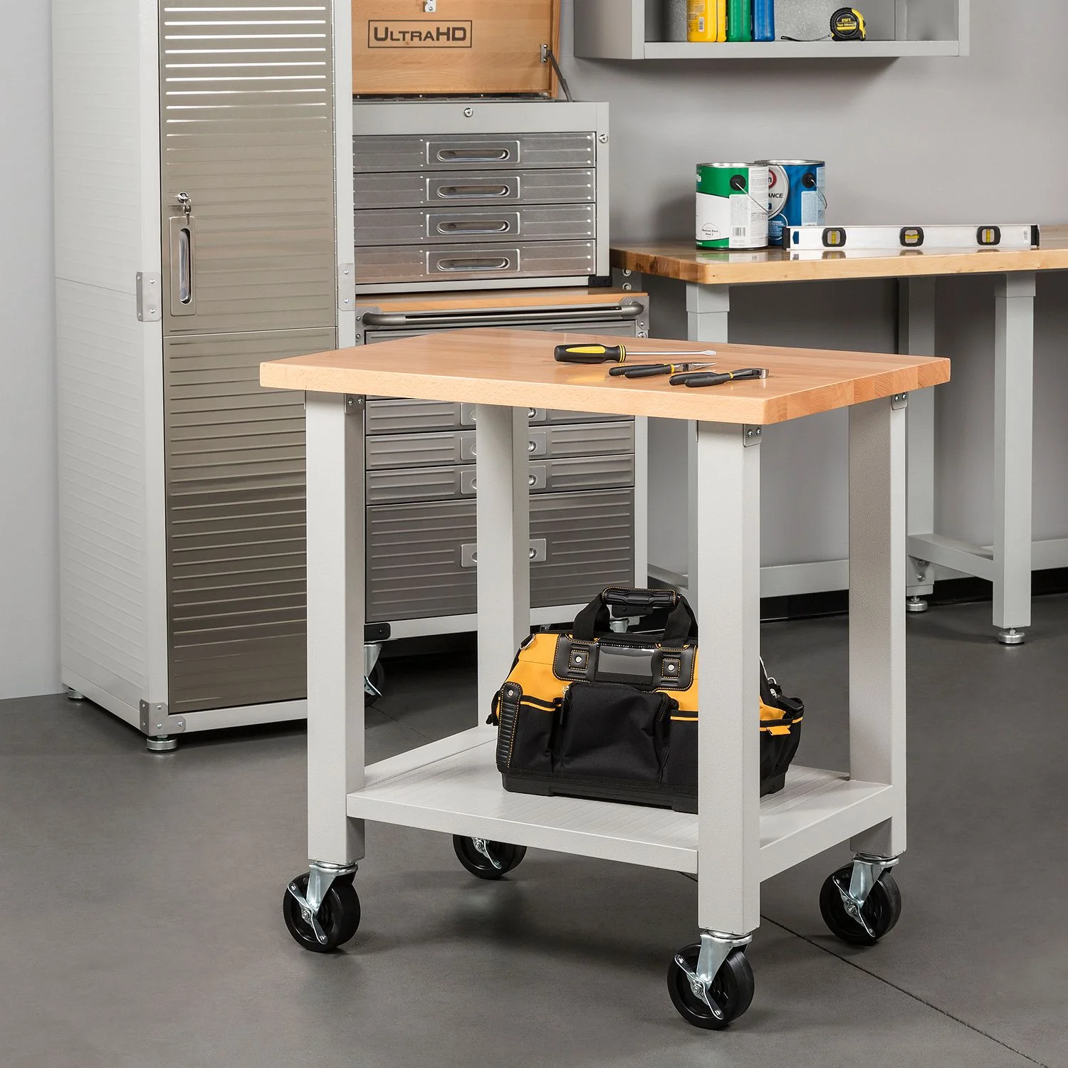 UltraHD® Rolling Workstation, Granite - Image 7