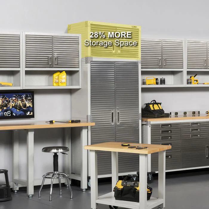 UltraHD® 8-Piece Rolling Storage Cabinet System, Granite - Image 8