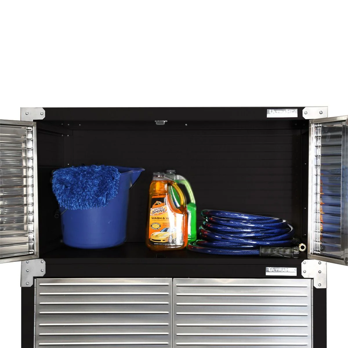 UltraHD® 8-Piece Rolling Storage Cabinet System, Graphite - Image 7