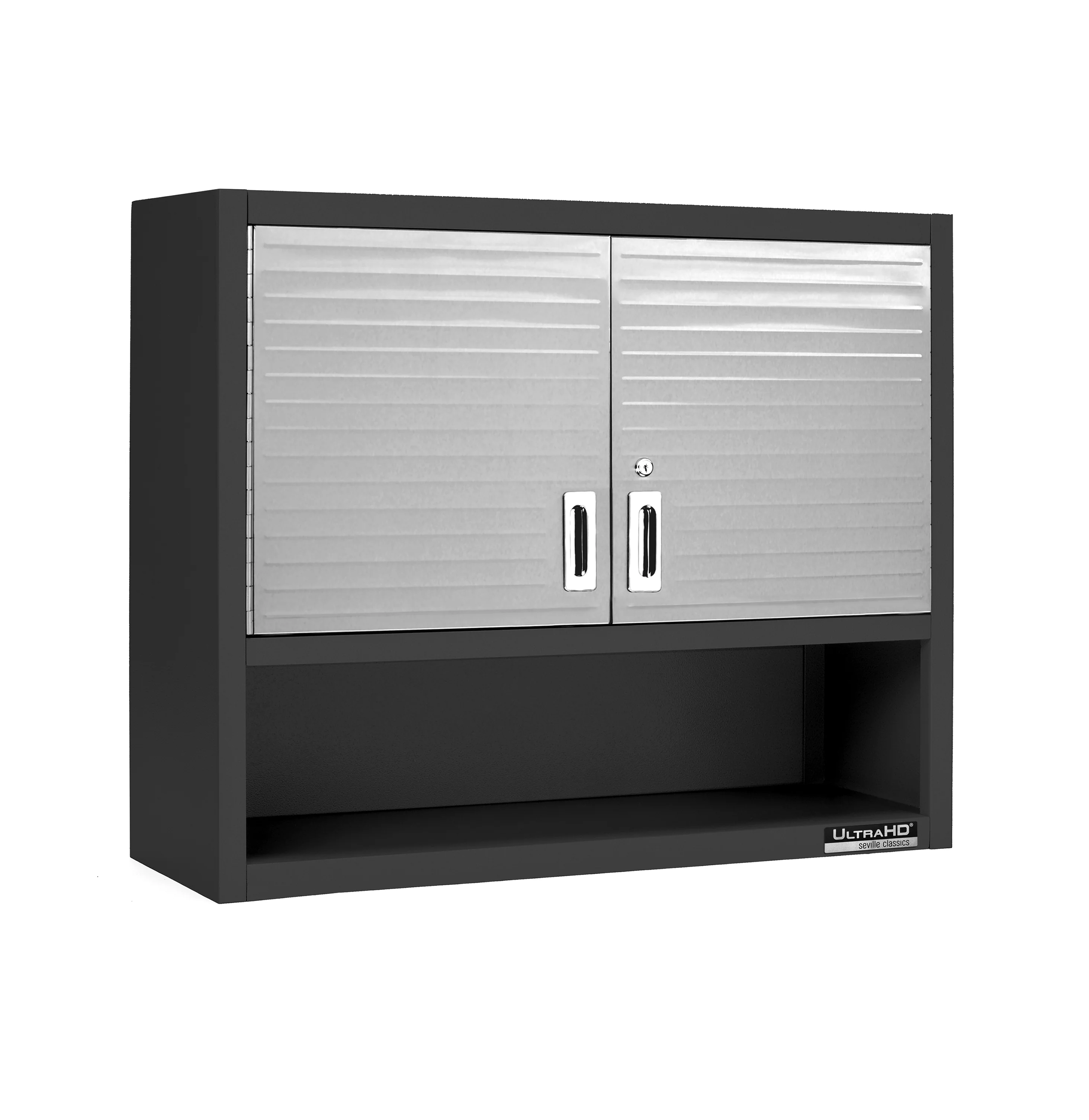 UltraHD® 4-Piece Storage Cabinet System with Lighted Workbench - Image 4