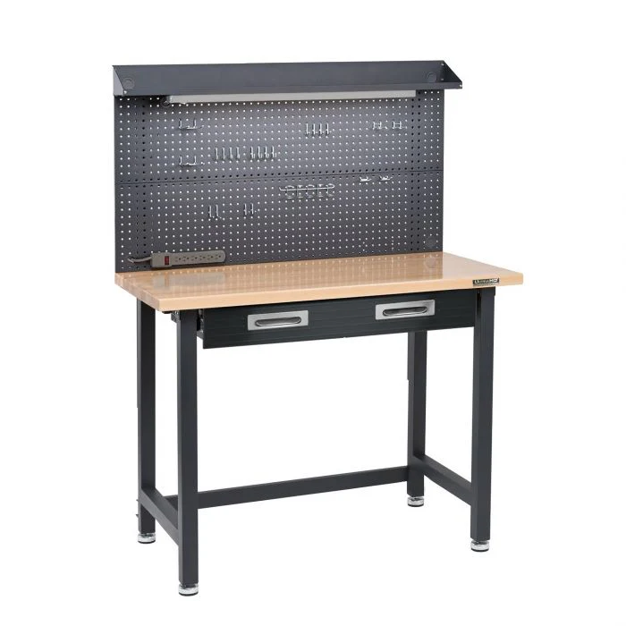 UltraHD® 4-Piece Storage Cabinet System with Lighted Workbench - Image 7