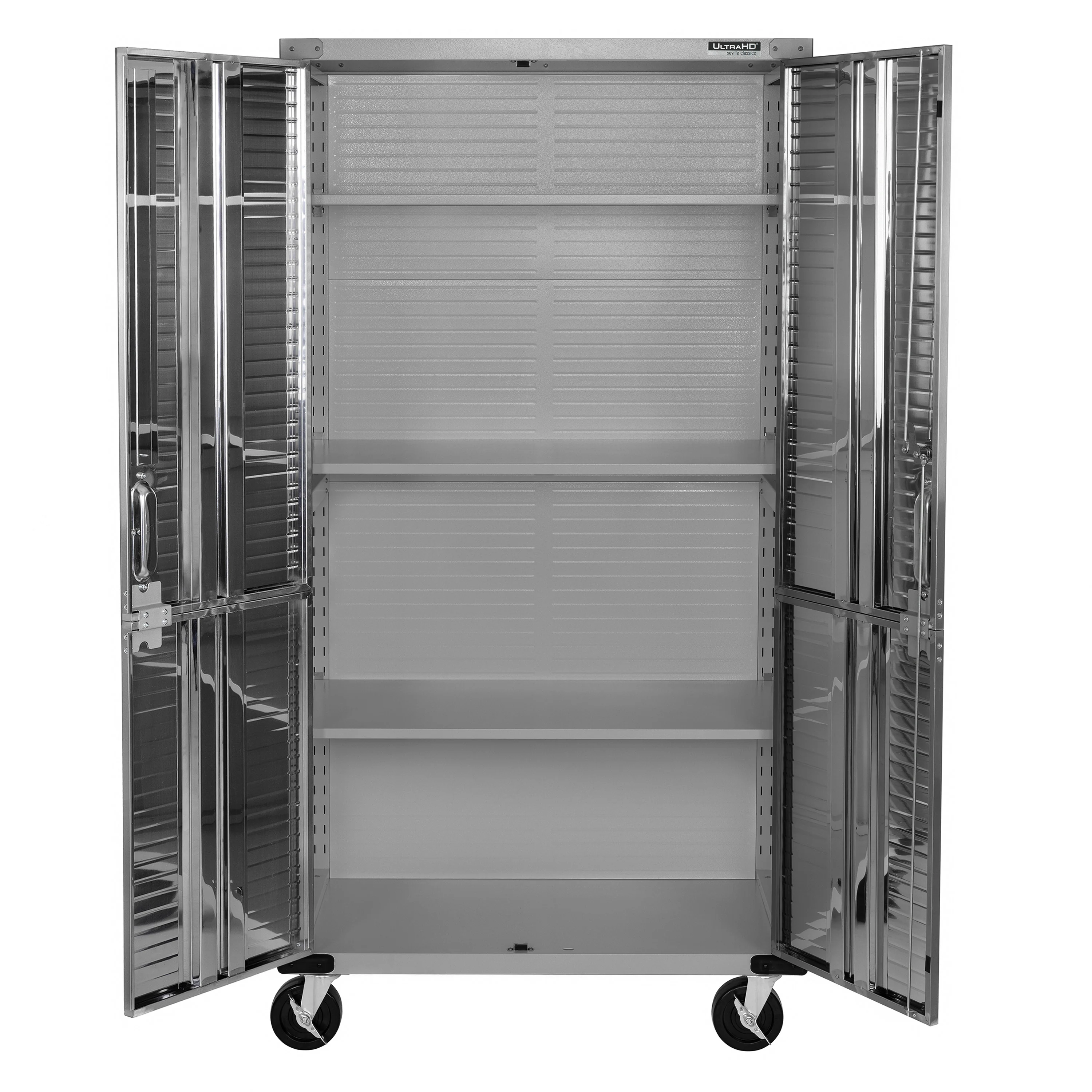 UltraHD® 4-Piece Storage Cabinet System with Workbench - Image 3