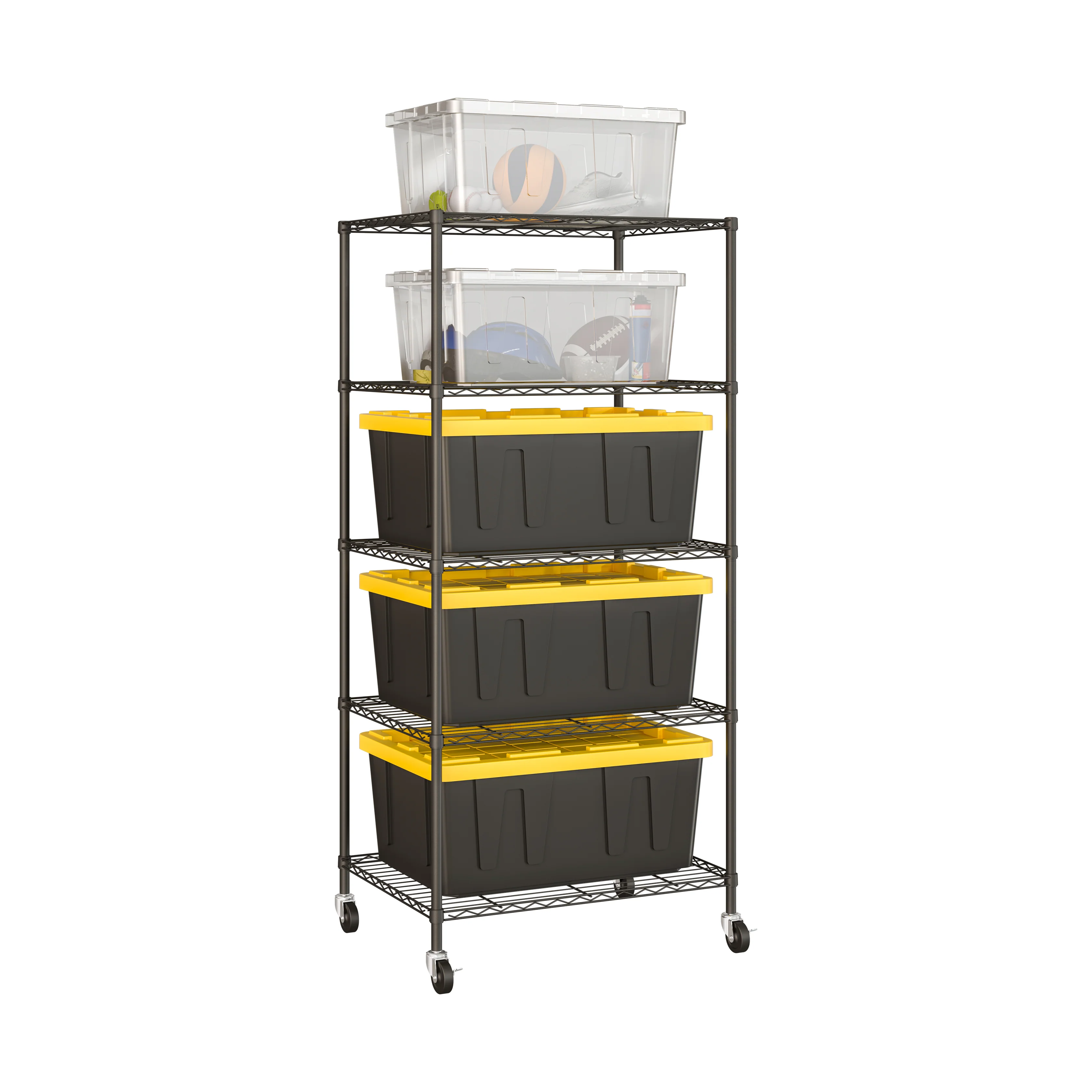 UltraDurable® 5-Tier NSF-Certified Steel Shelving - Image 10