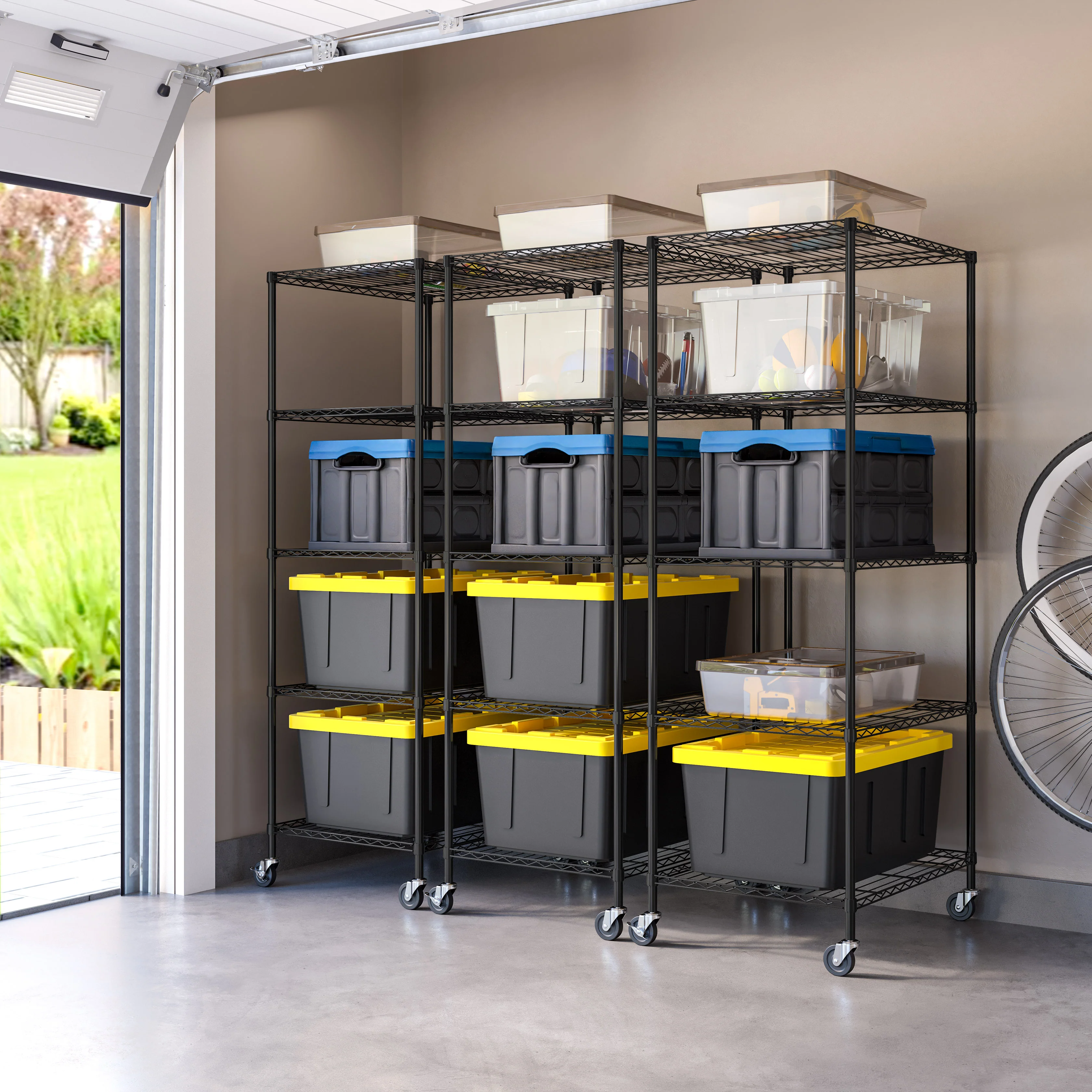UltraDurable® 5-Tier NSF-Certified Steel Shelving - Image 7