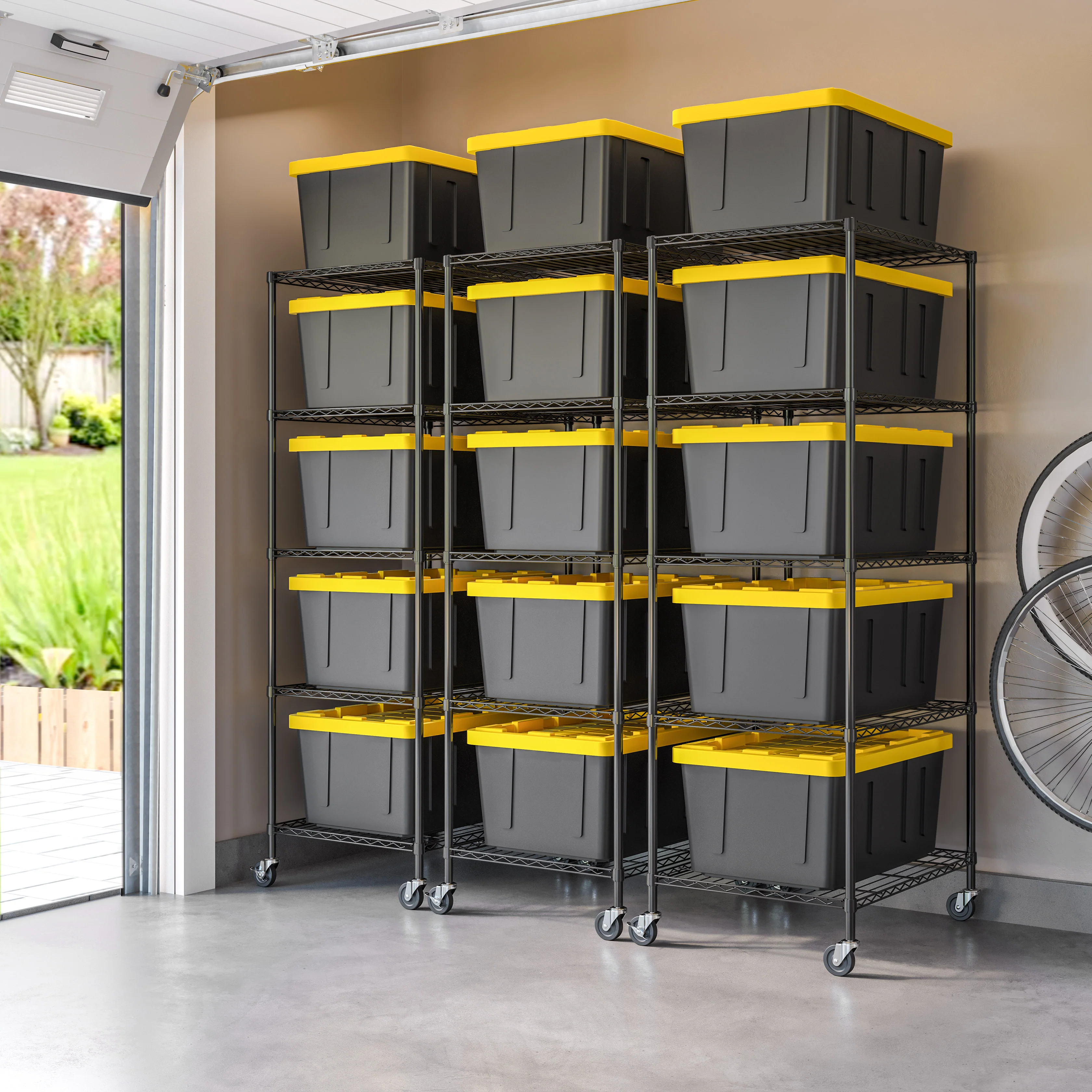 UltraDurable® 5-Tier NSF-Certified Steel Shelving - Image 8