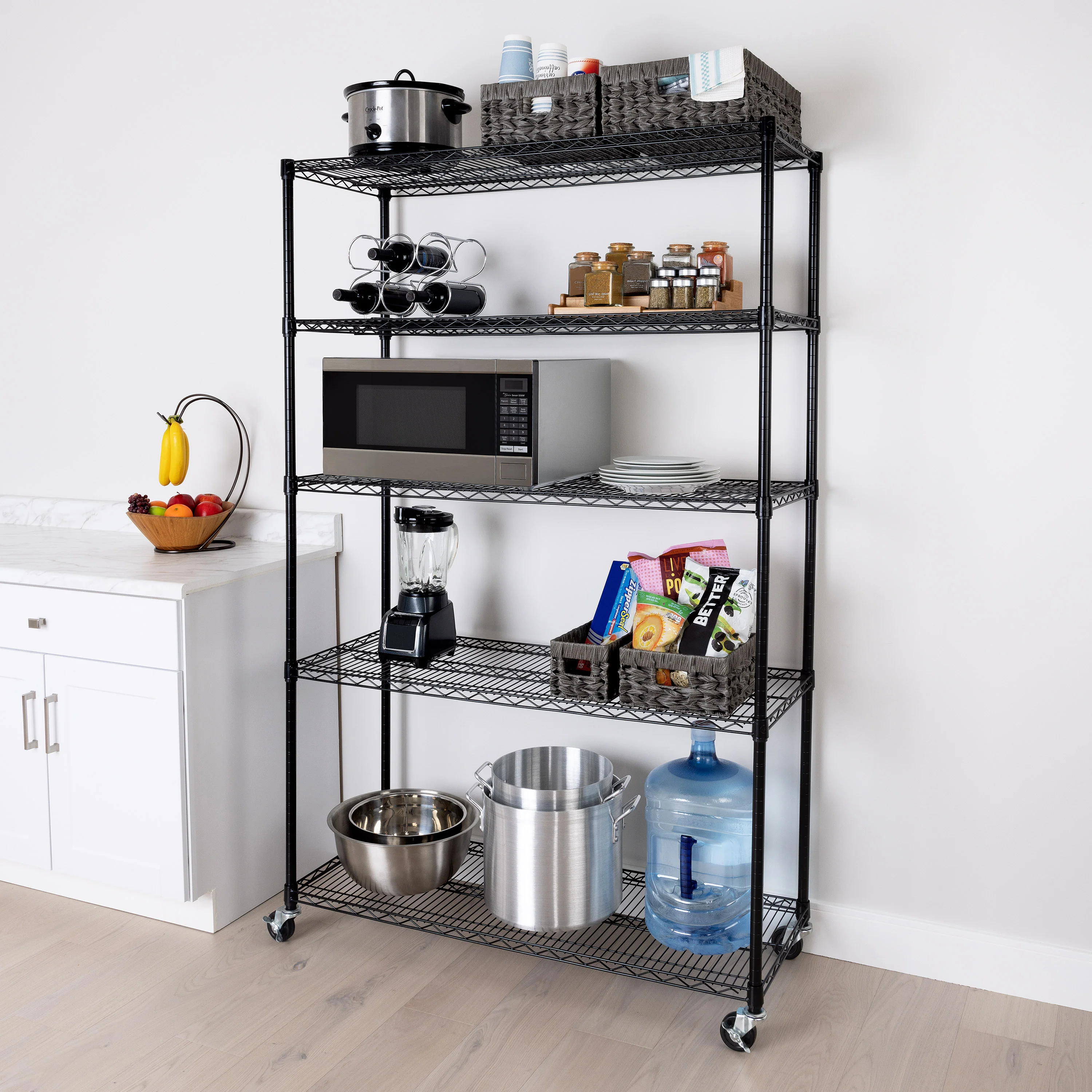 UltraDurable® 5-Tier NSF-Certified Steel Shelving - Image 13