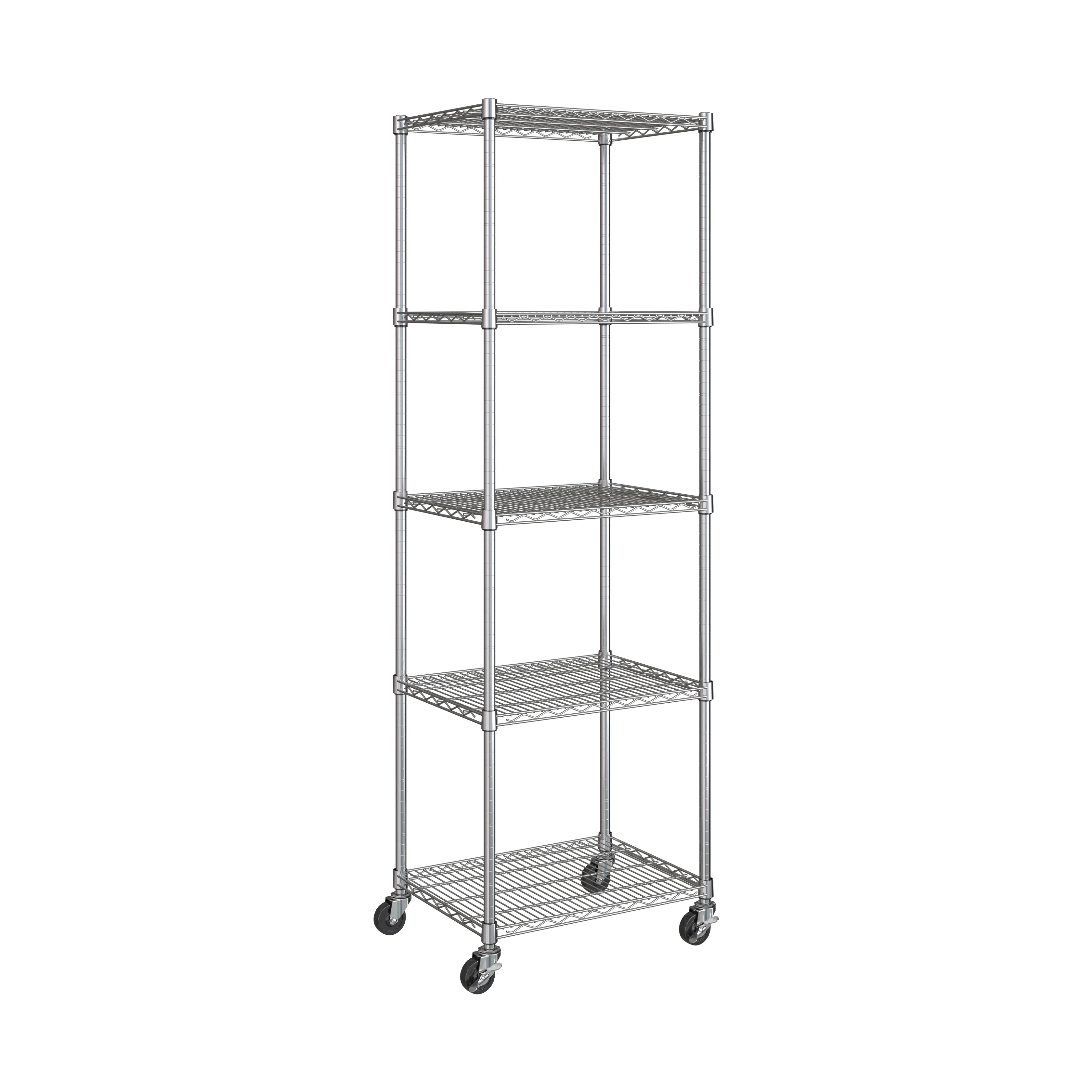 UltraDurable® 5-Tier NSF-Certified Steel Shelving