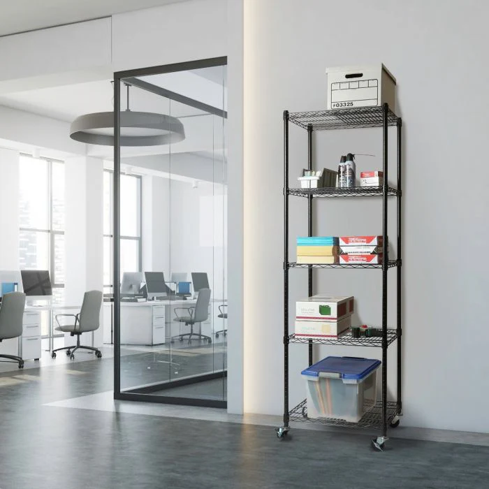 UltraDurable® 5-Tier NSF-Certified Steel Shelving - Image 12