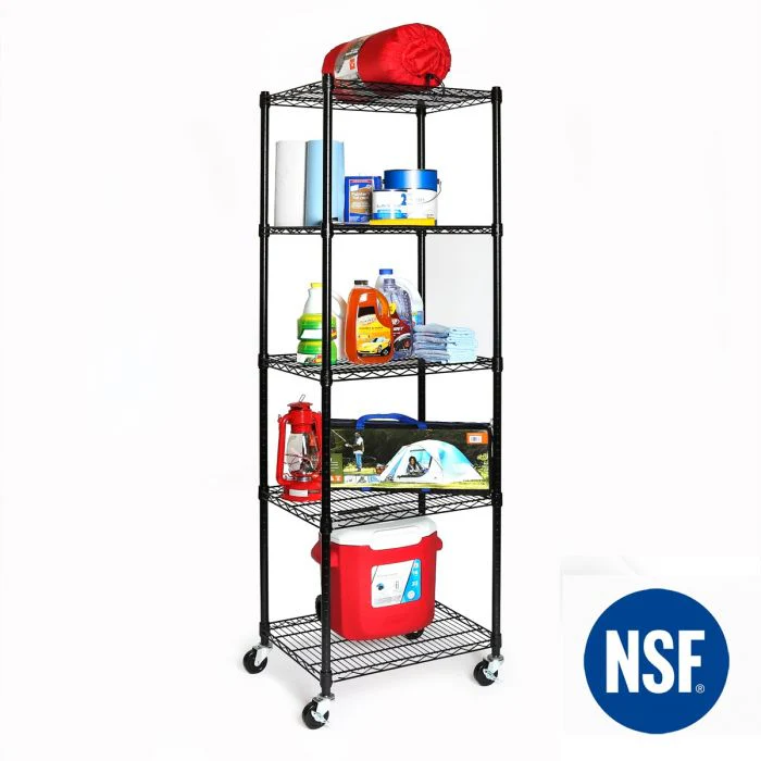 UltraDurable® 5-Tier NSF-Certified Steel Shelving - Image 20