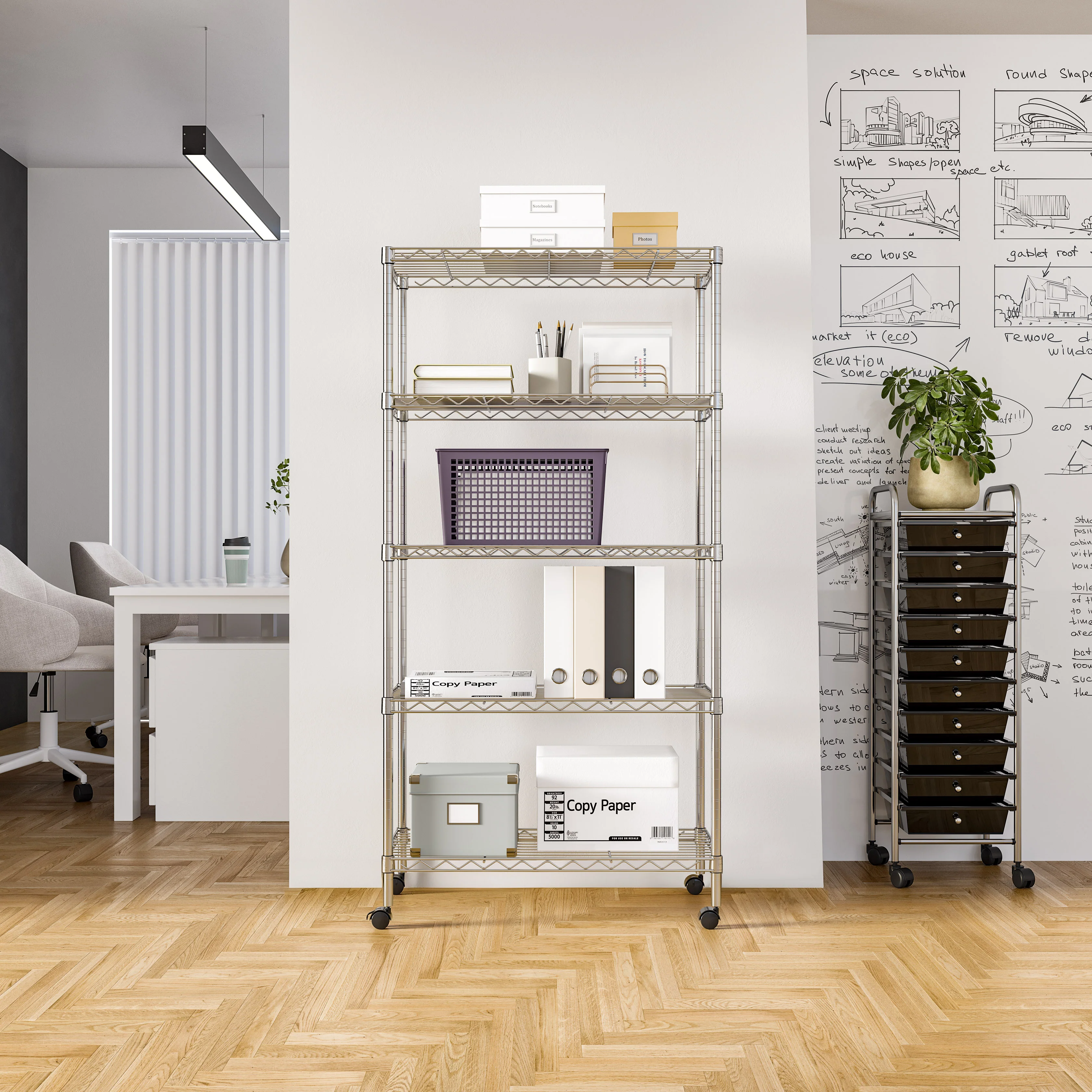 5-Tier Steel Shelving - Image 12