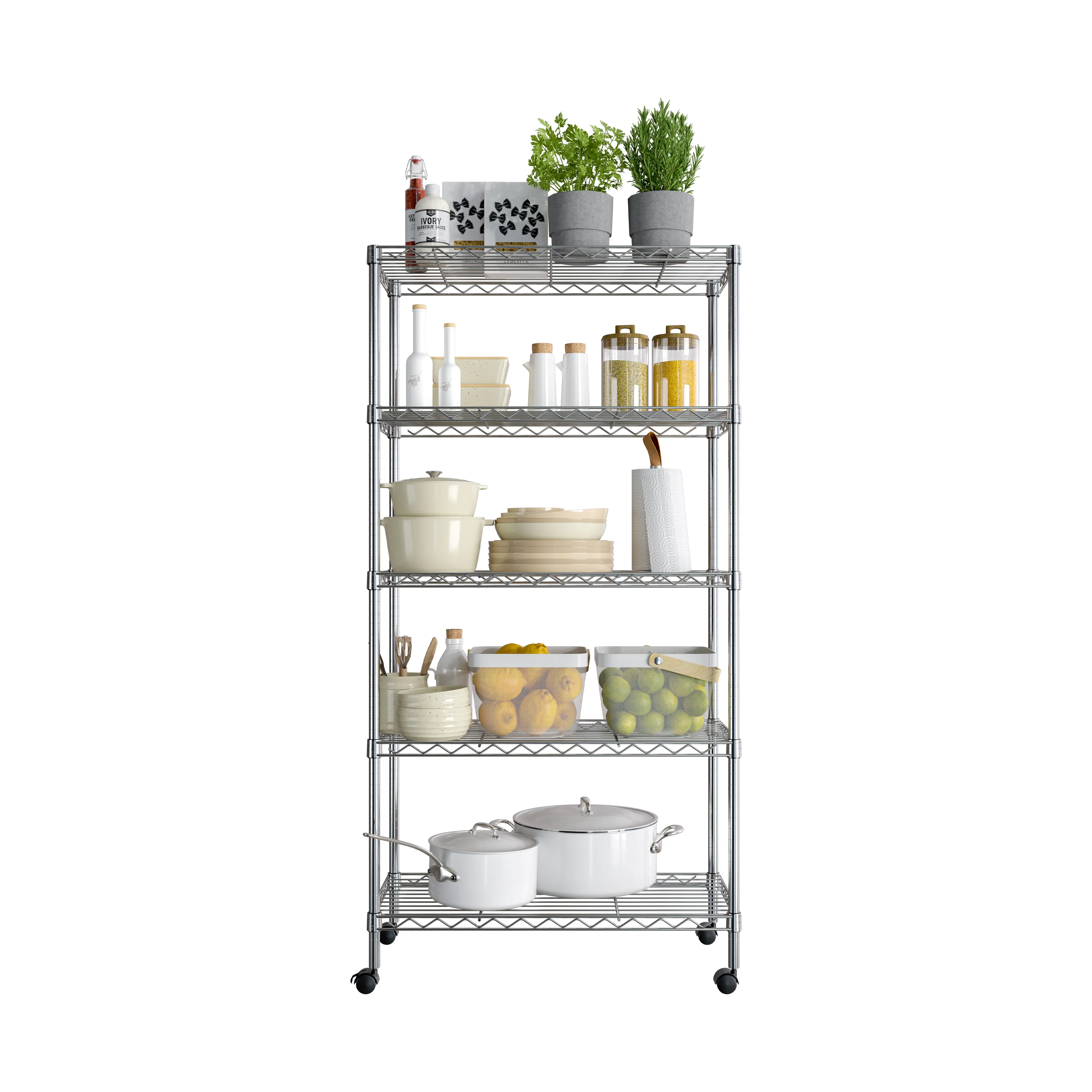 5-Tier Steel Shelving - Image 15