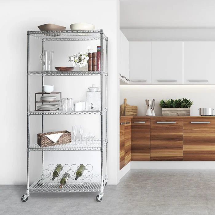 UltraDurable® 5-Tier NSF-Certified Steel Shelving - Image 7