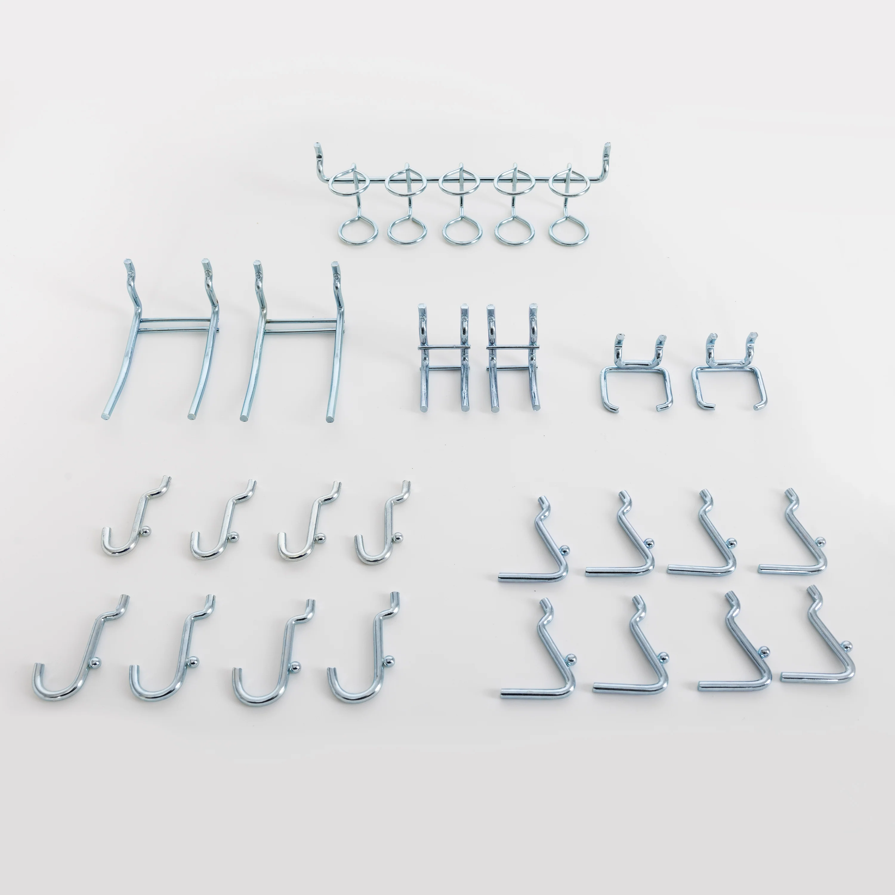 UltraHD® 2-Piece Pegboard Set w/ 23 Piece Hook Assortment, Red - Image 3