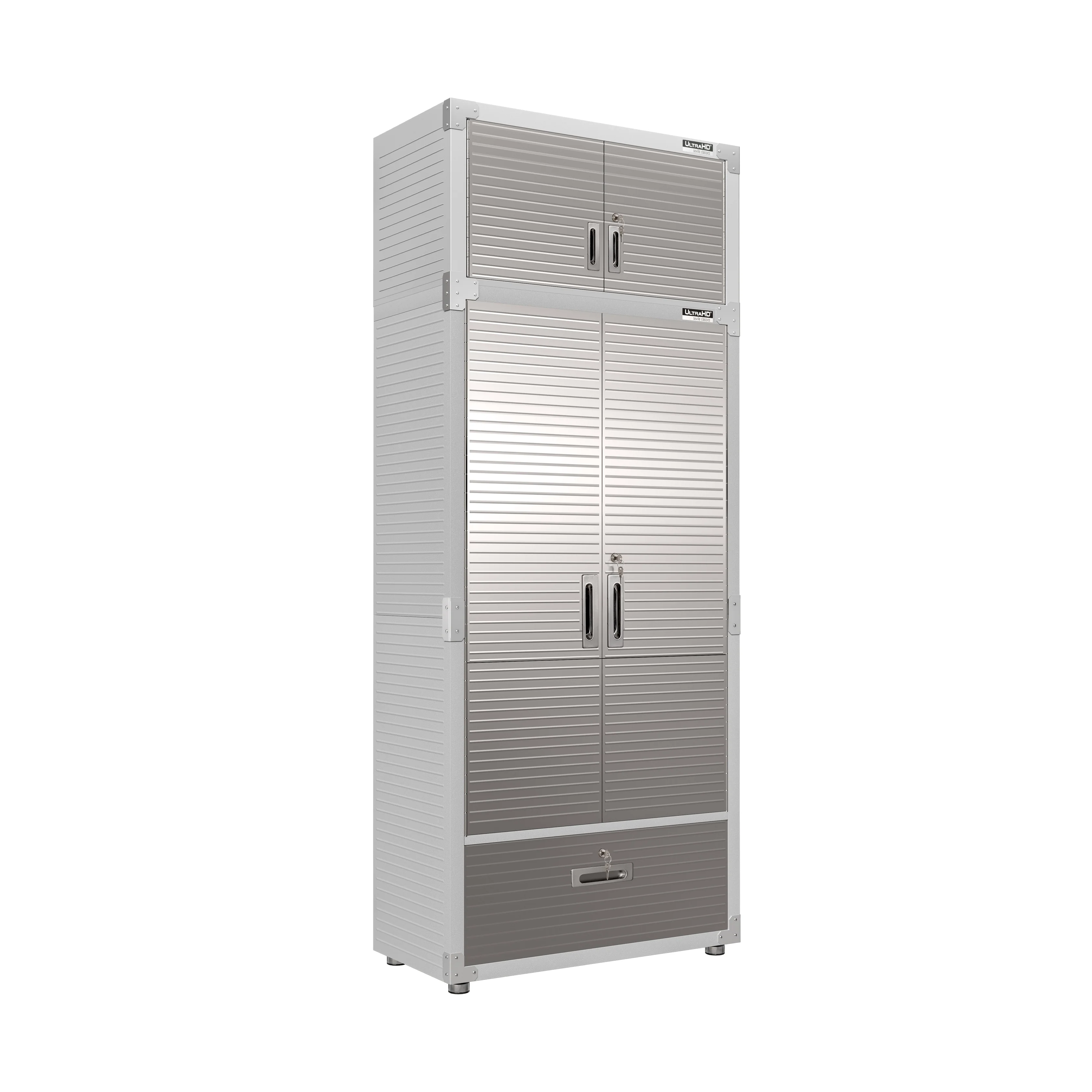 UltraHD® 2-Piece Storage Cabinet with Bottom Drawer Set