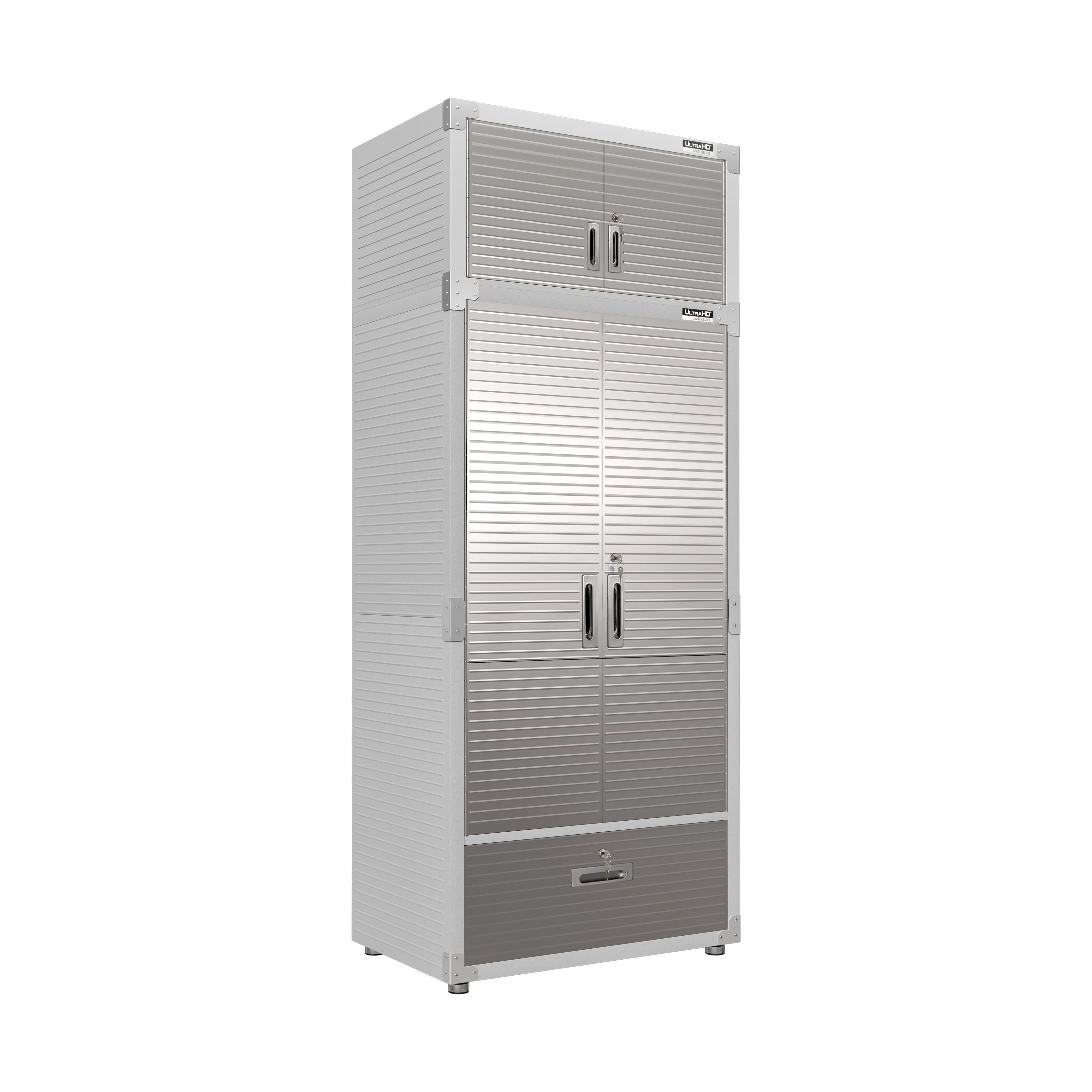 UltraHD® 2-Piece Storage Cabinet with Bottom Drawer Set