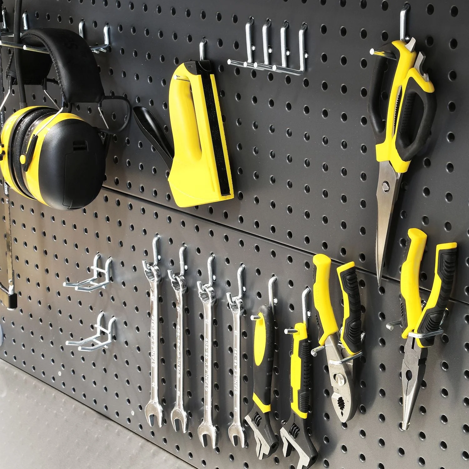 UltraHD® Lighted Workcenter w/ Stainless Steel Top and Pegboard - Image 7