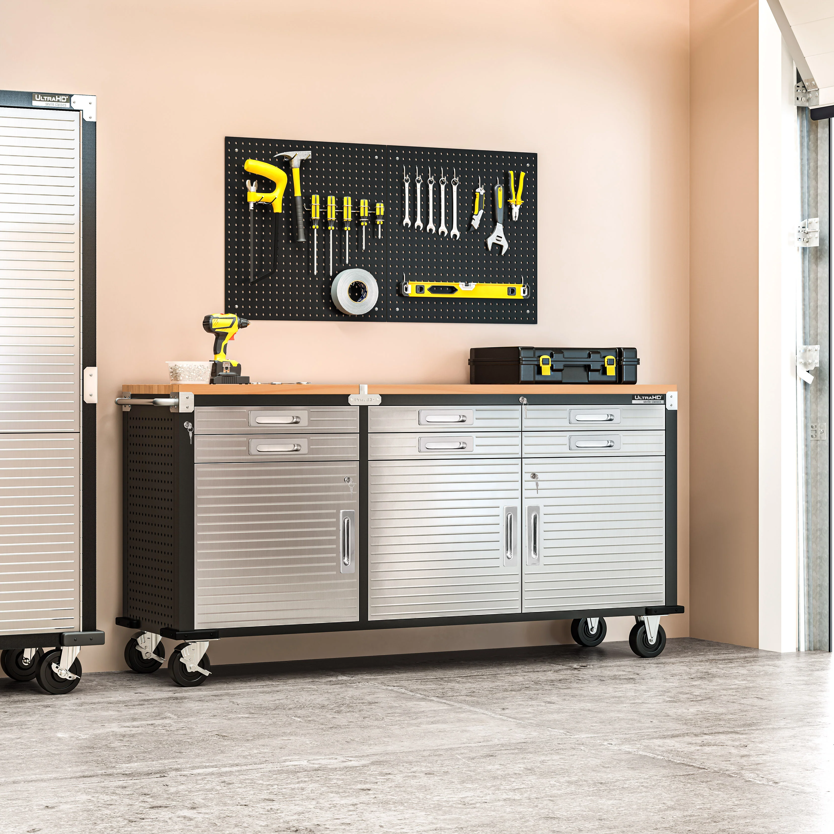 UltraHD® 6-Drawer Rolling Workbench - Image 8