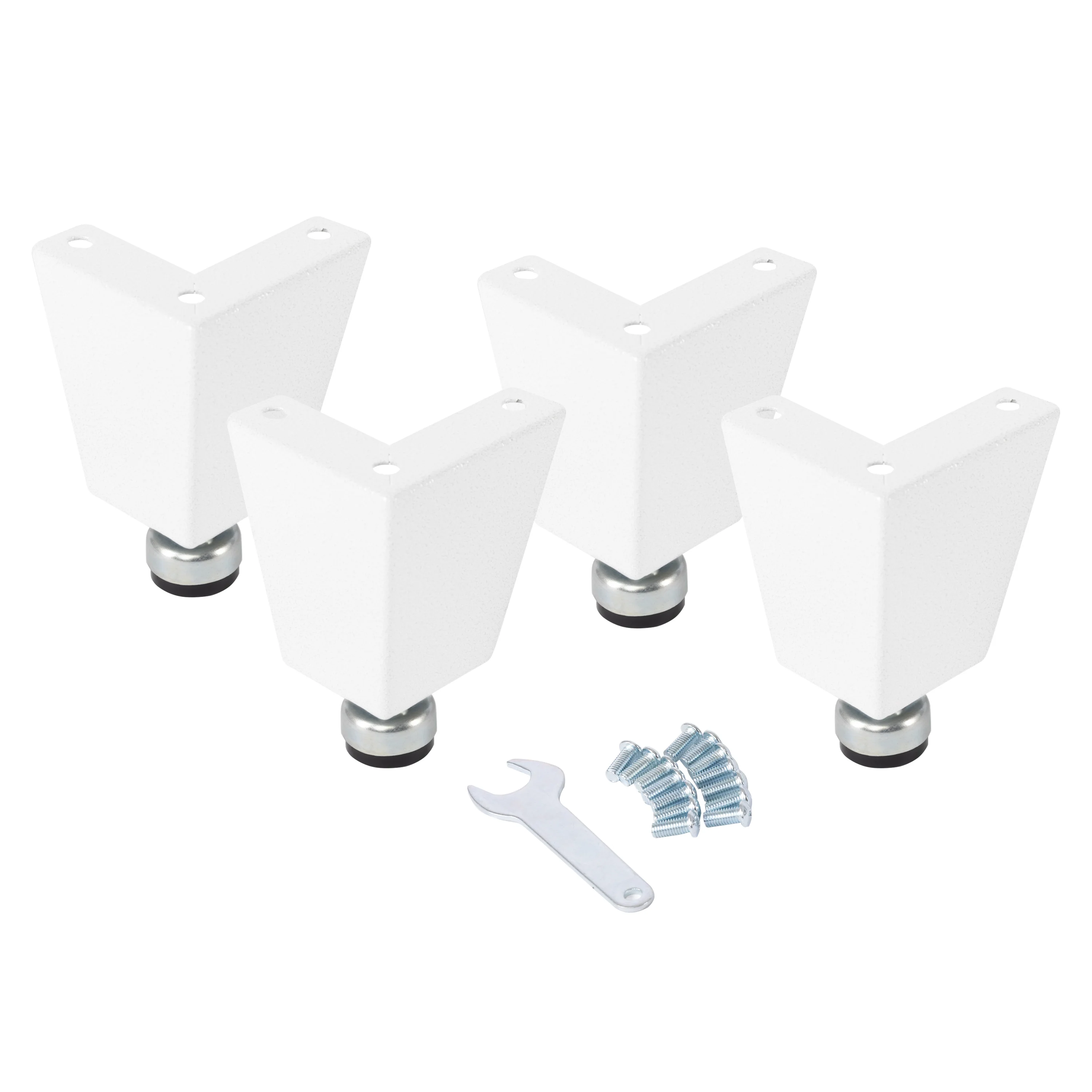 UltraHD® 6" H Steel Leveling Feet with Rubber Base - Image 7