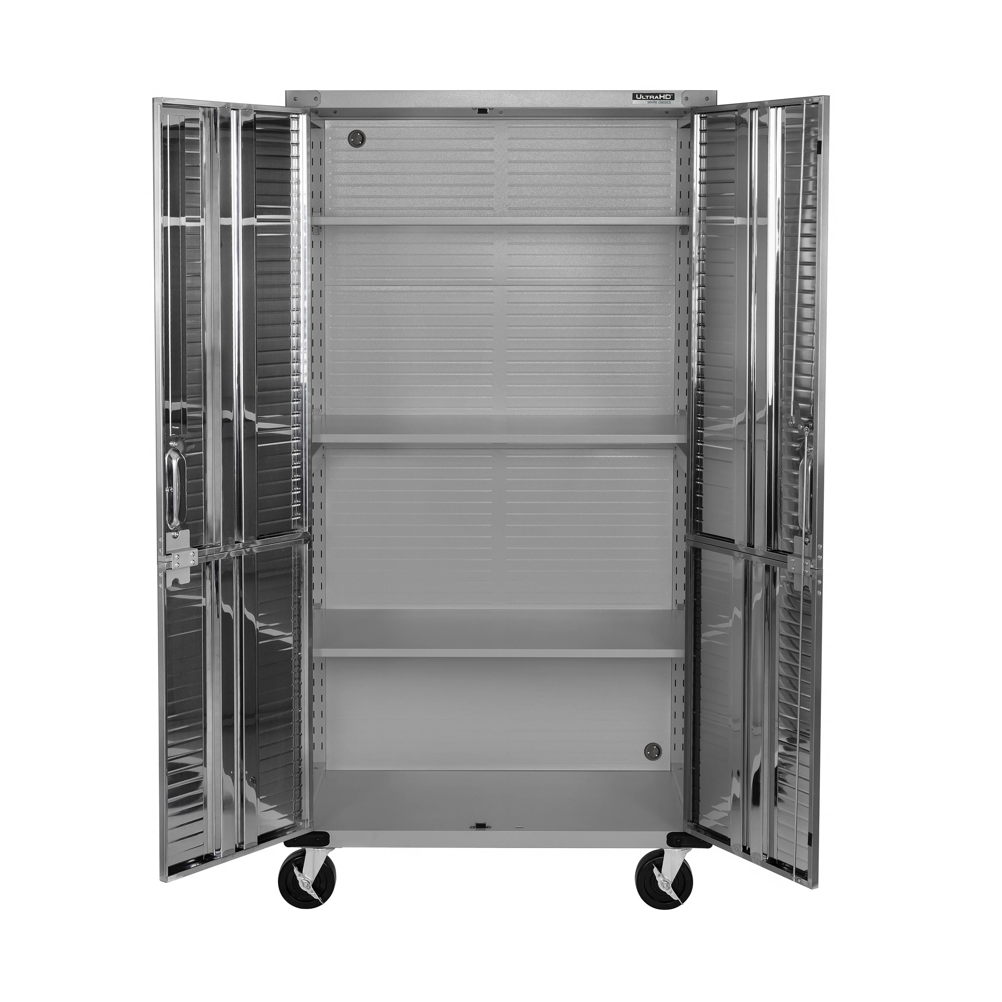 UltraHD® 2-Piece Rolling Storage Cabinet Set, Granite - Image 11