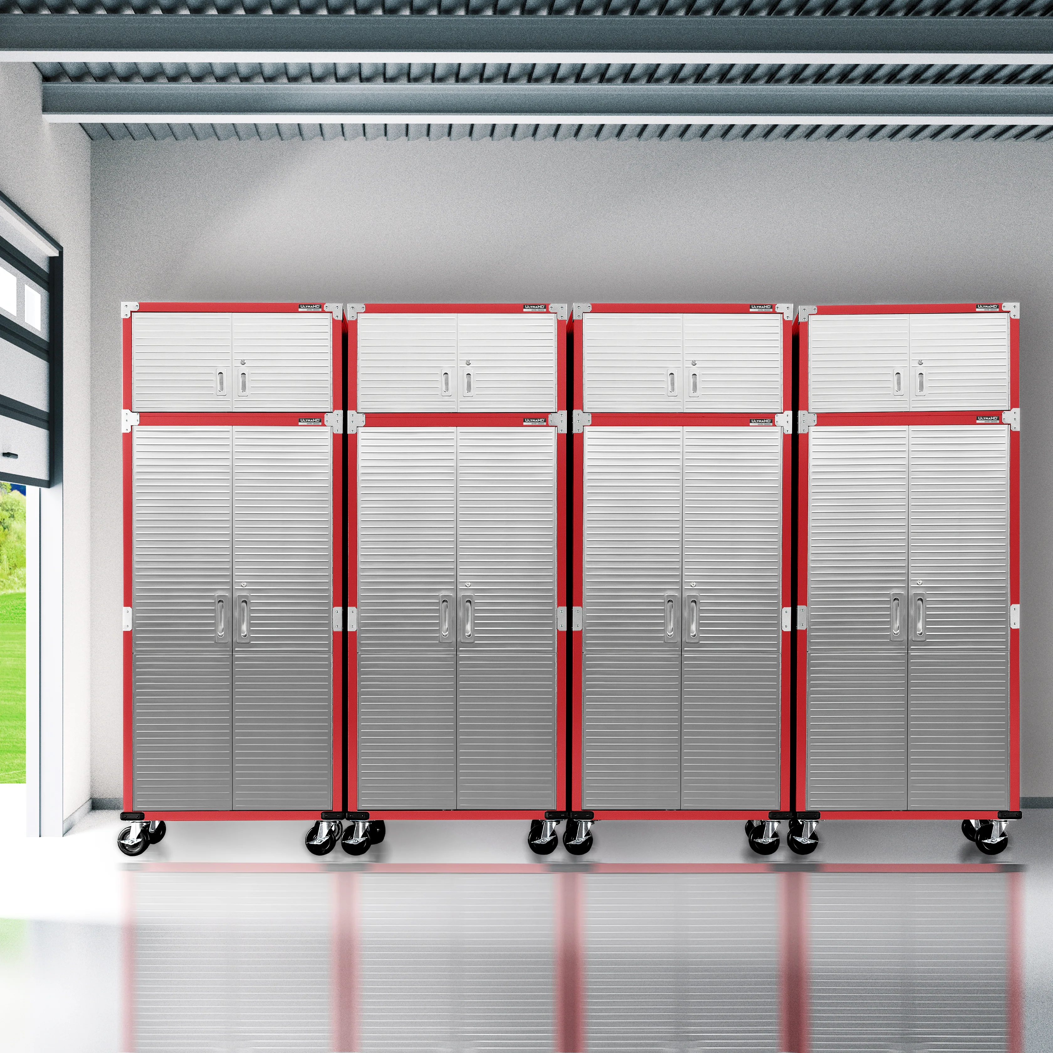UltraHD® 8-Piece Rolling Storage Cabinet System - Image 55