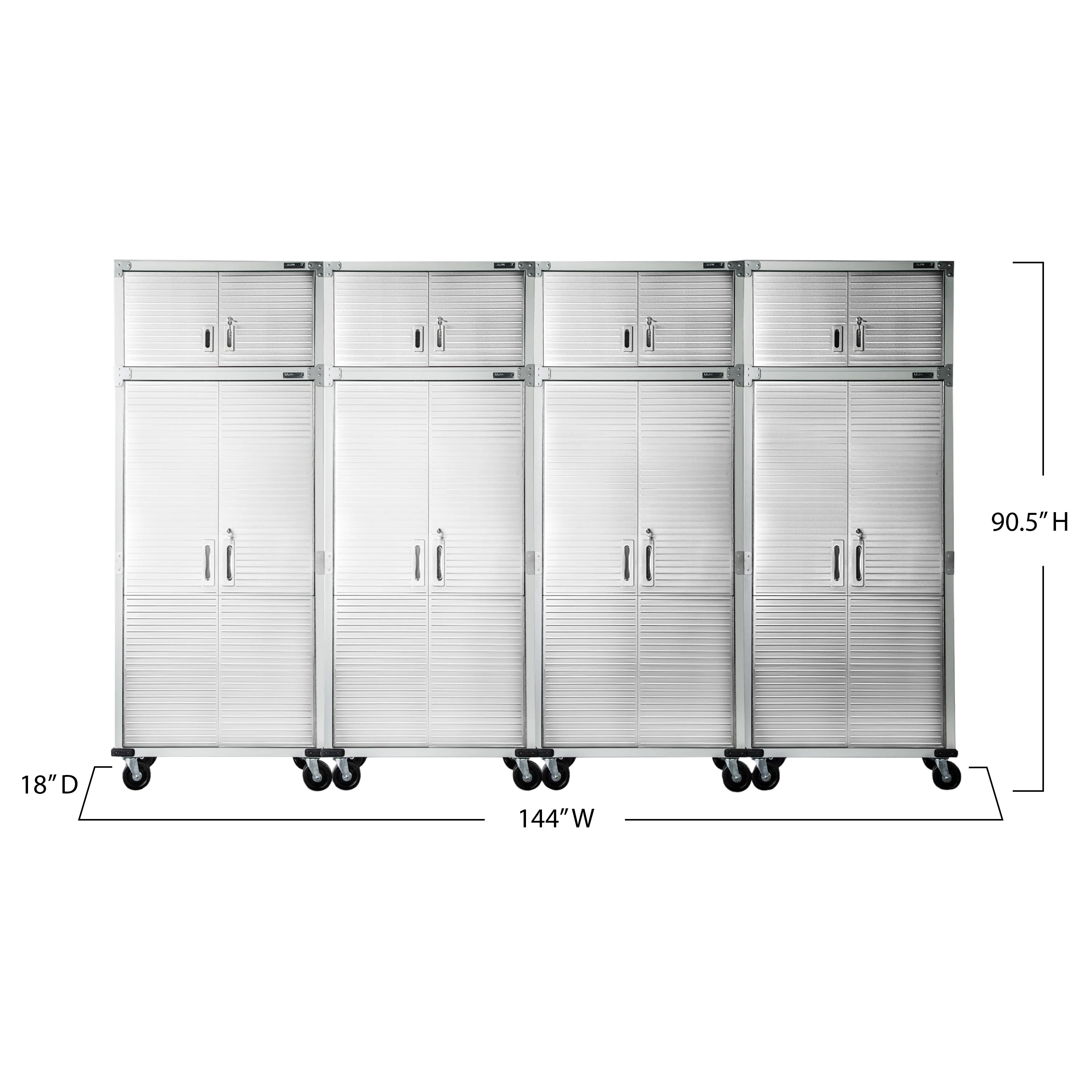 UltraHD® 8-Piece Rolling Storage Cabinet System - Image 8