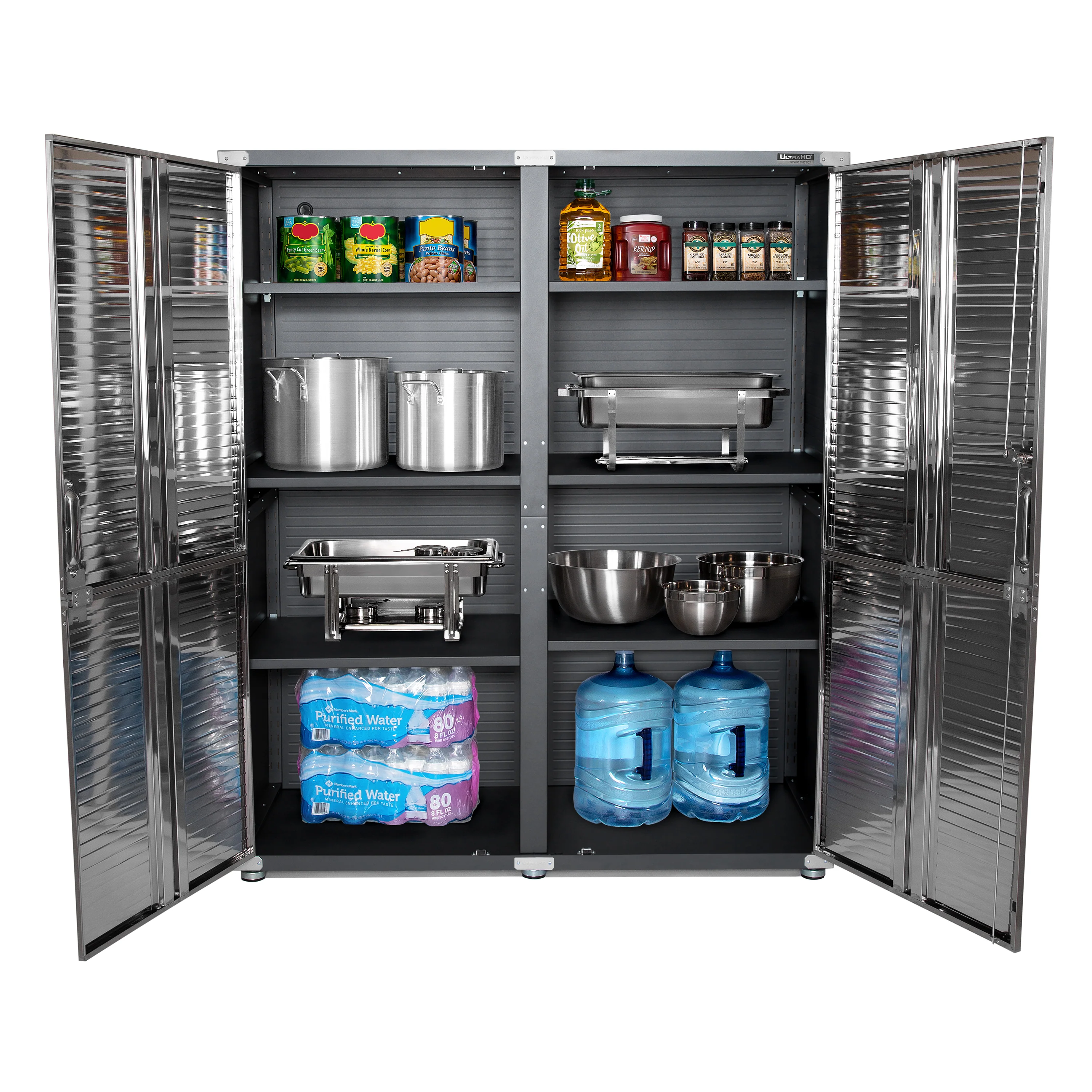 UltraHD® Storage Cabinet, Graphite - Image 9