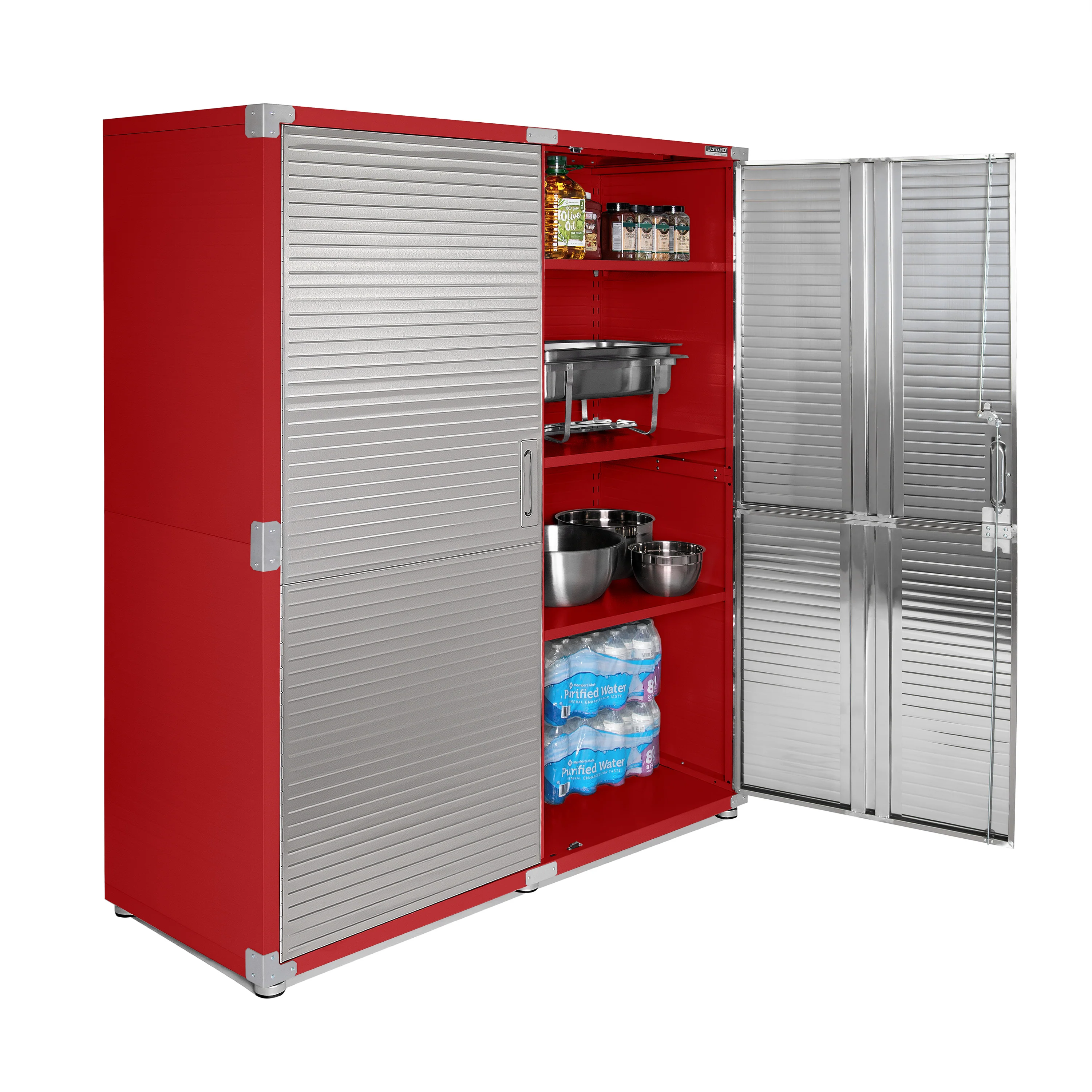 UltraHD® Storage Cabinet, Red - Image 10