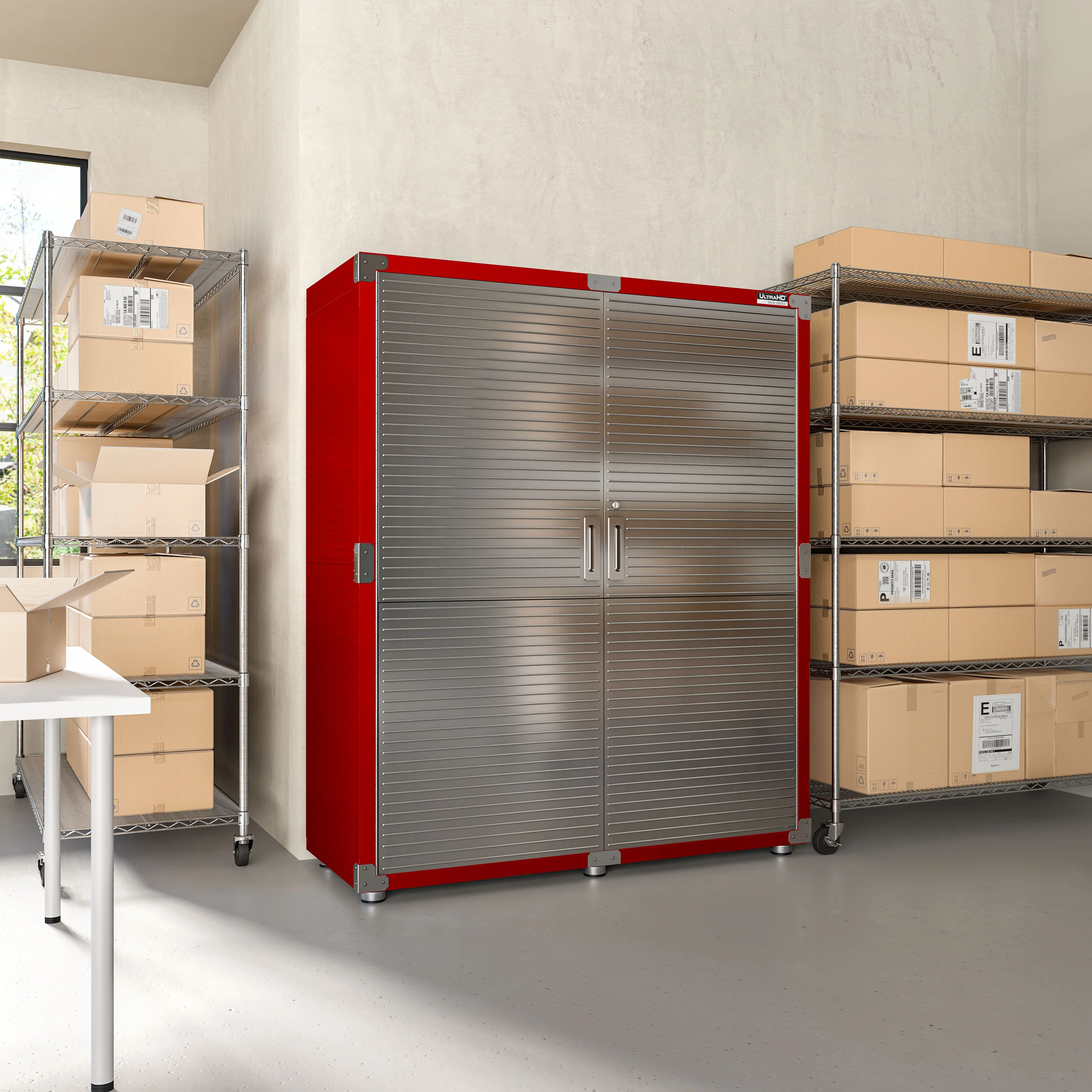 UltraHD® Storage Cabinet, Red - Image 16
