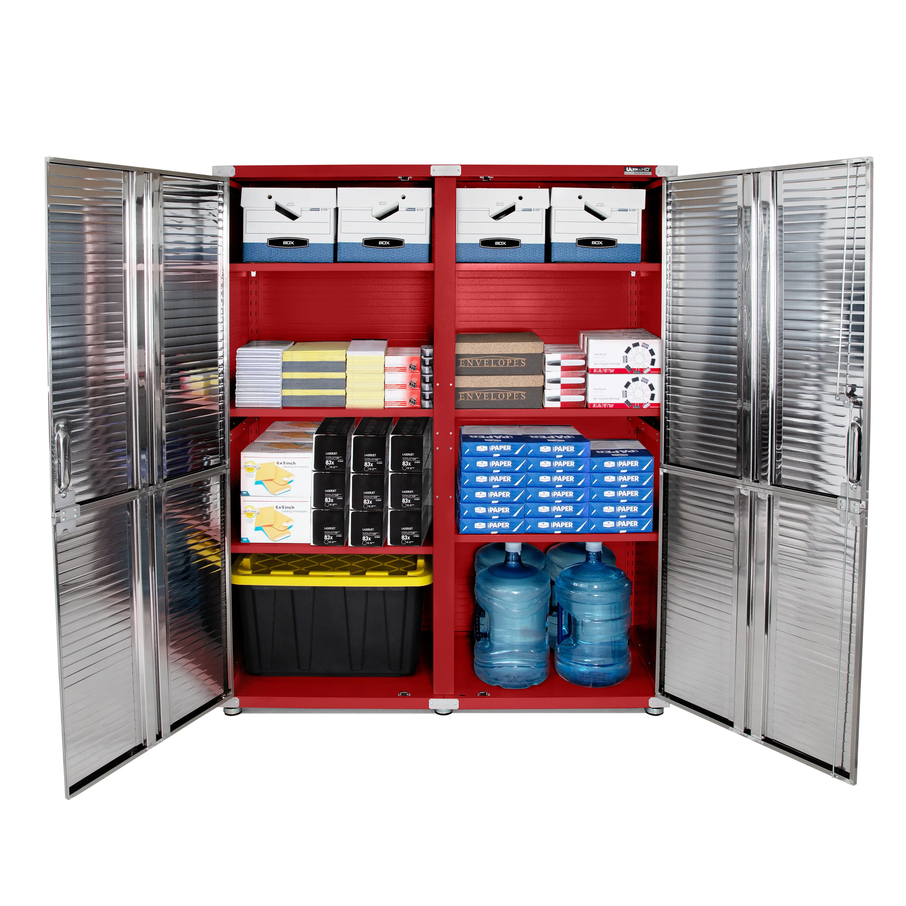 UltraHD® Storage Cabinet, Red - Image 9