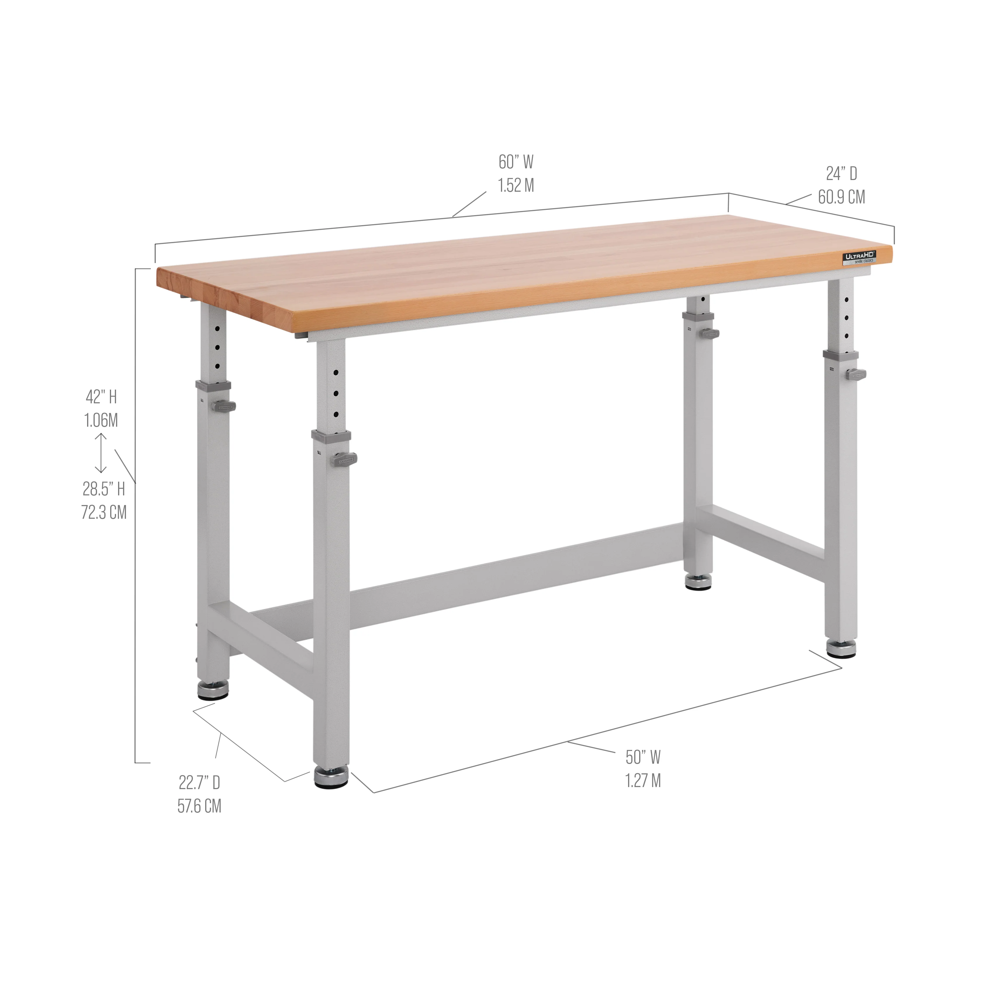 UltraHD® Height Adjustable Workbench - Image 27