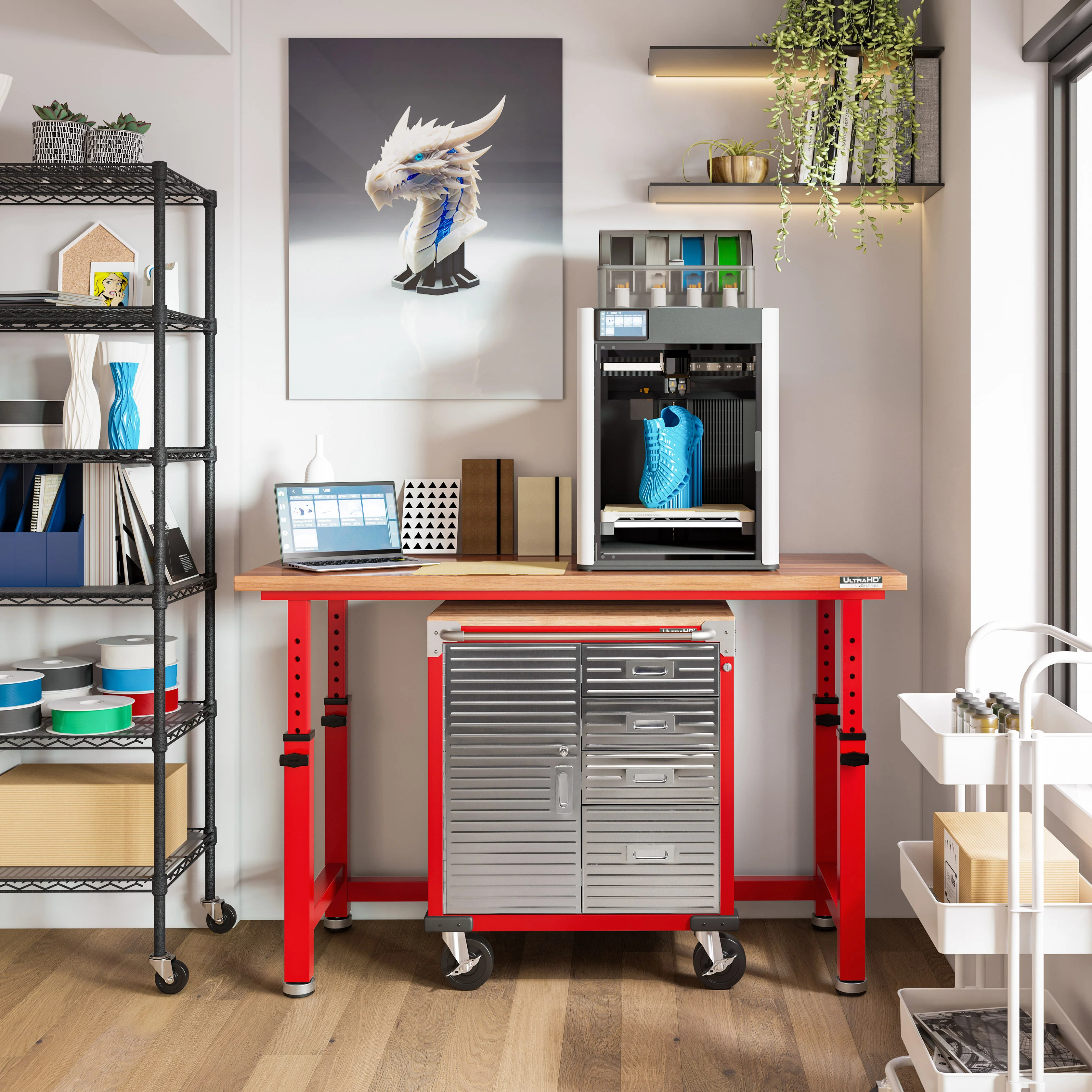 UltraHD® Height Adjustable Workbench - Image 54