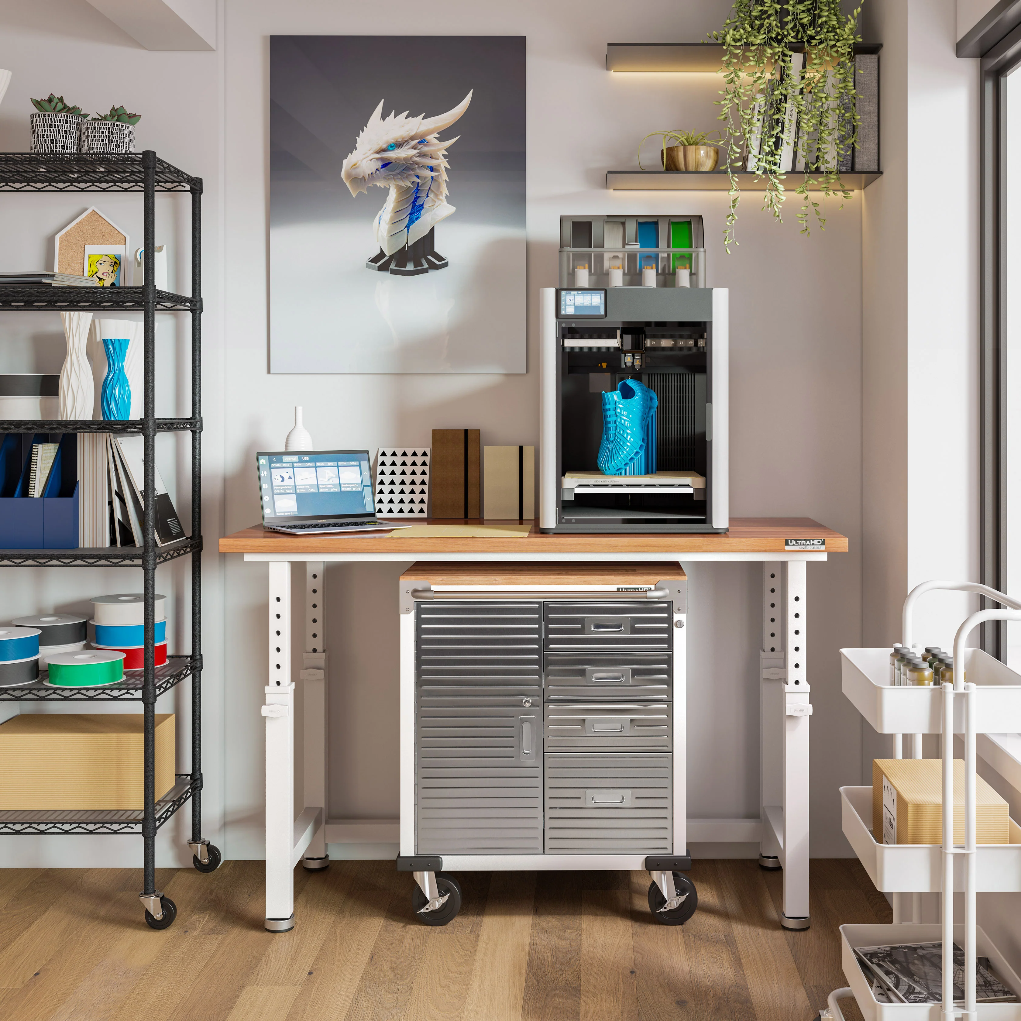 UltraHD® Height Adjustable Workbench - Image 55