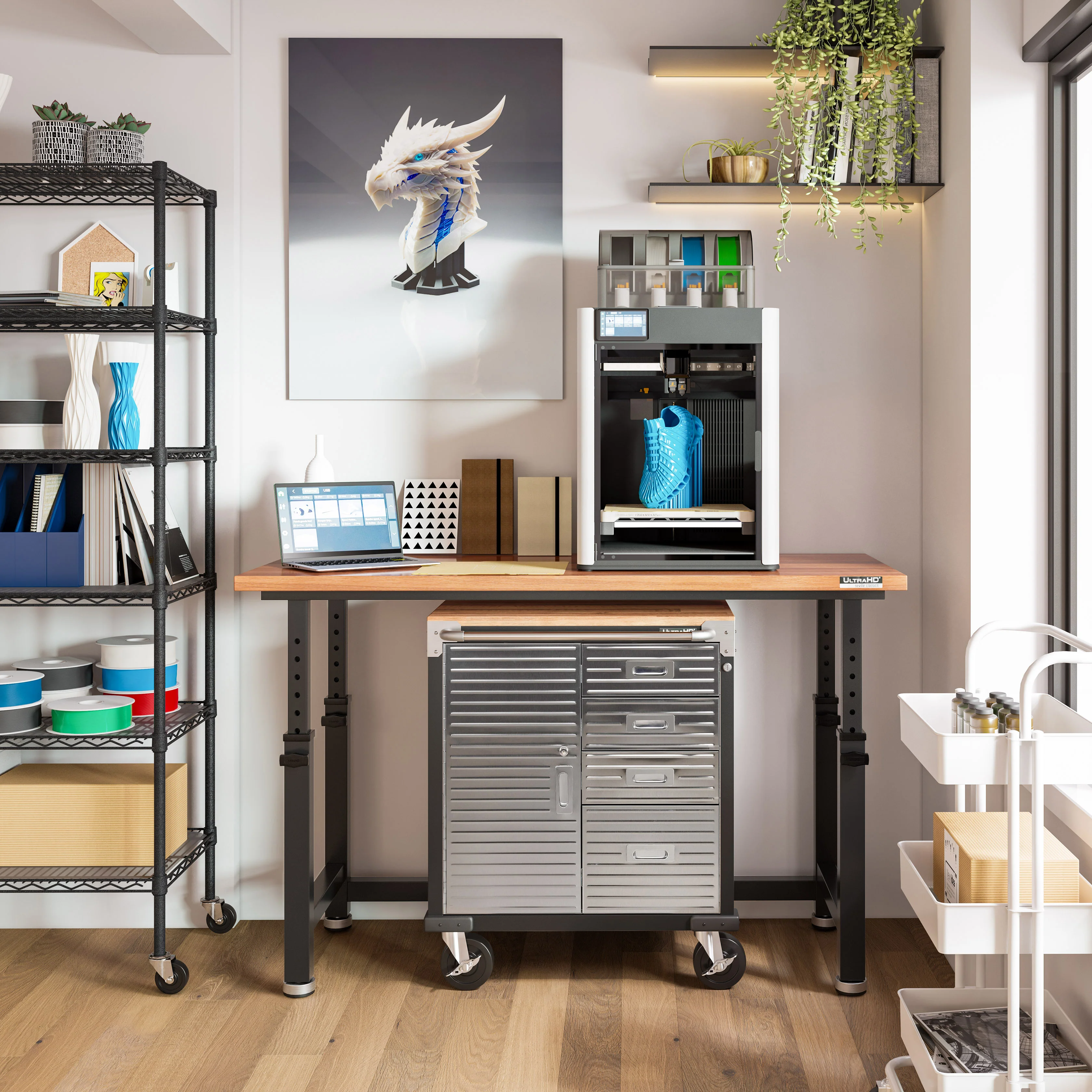 UltraHD® Height Adjustable Workbench - Image 57