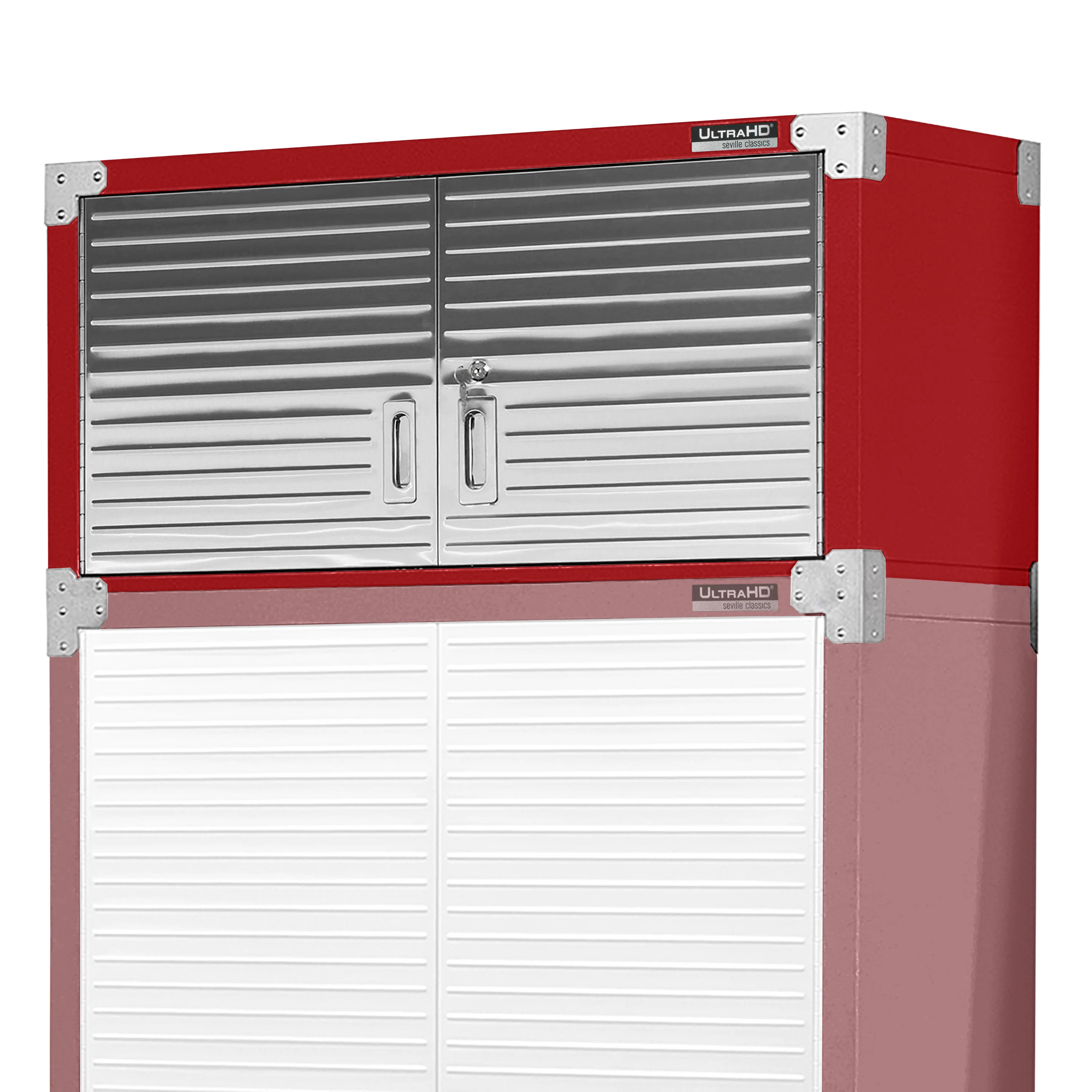 UltraHD® Stacking Top Cabinet, Red - Image 8