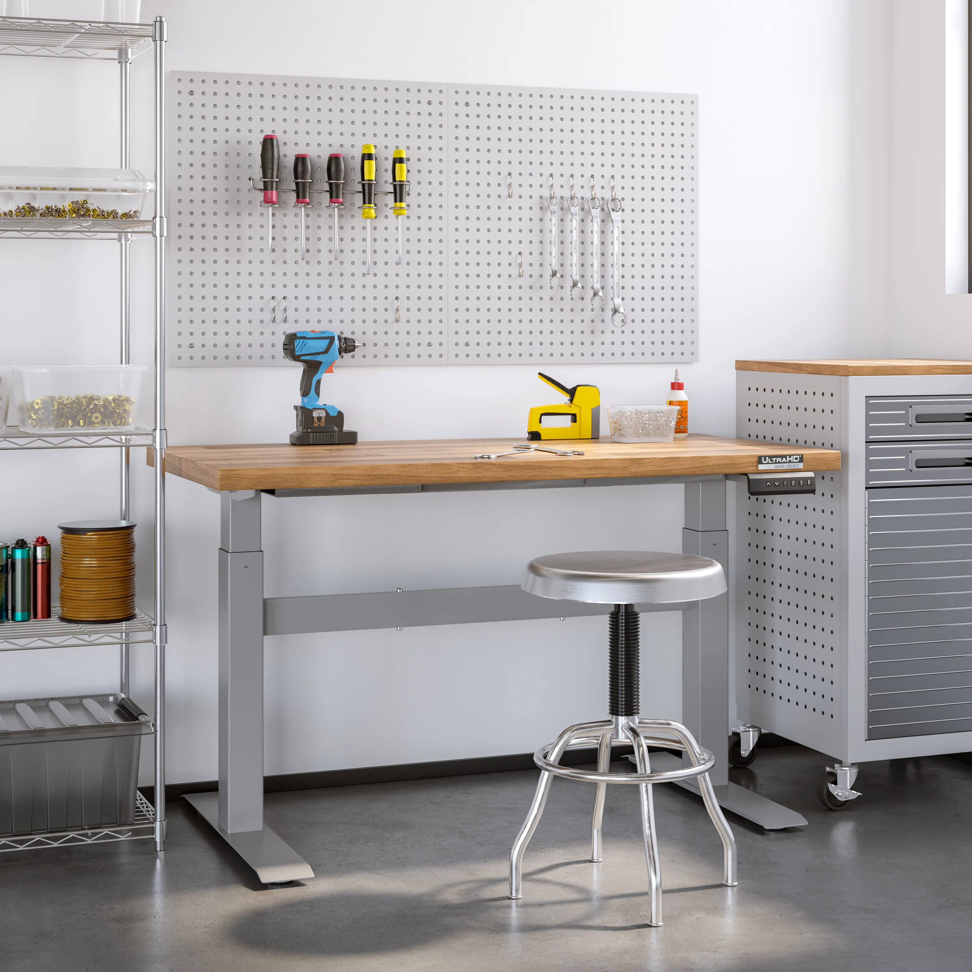 UltraHD® Electric Height Adjustable Workbench - Image 11