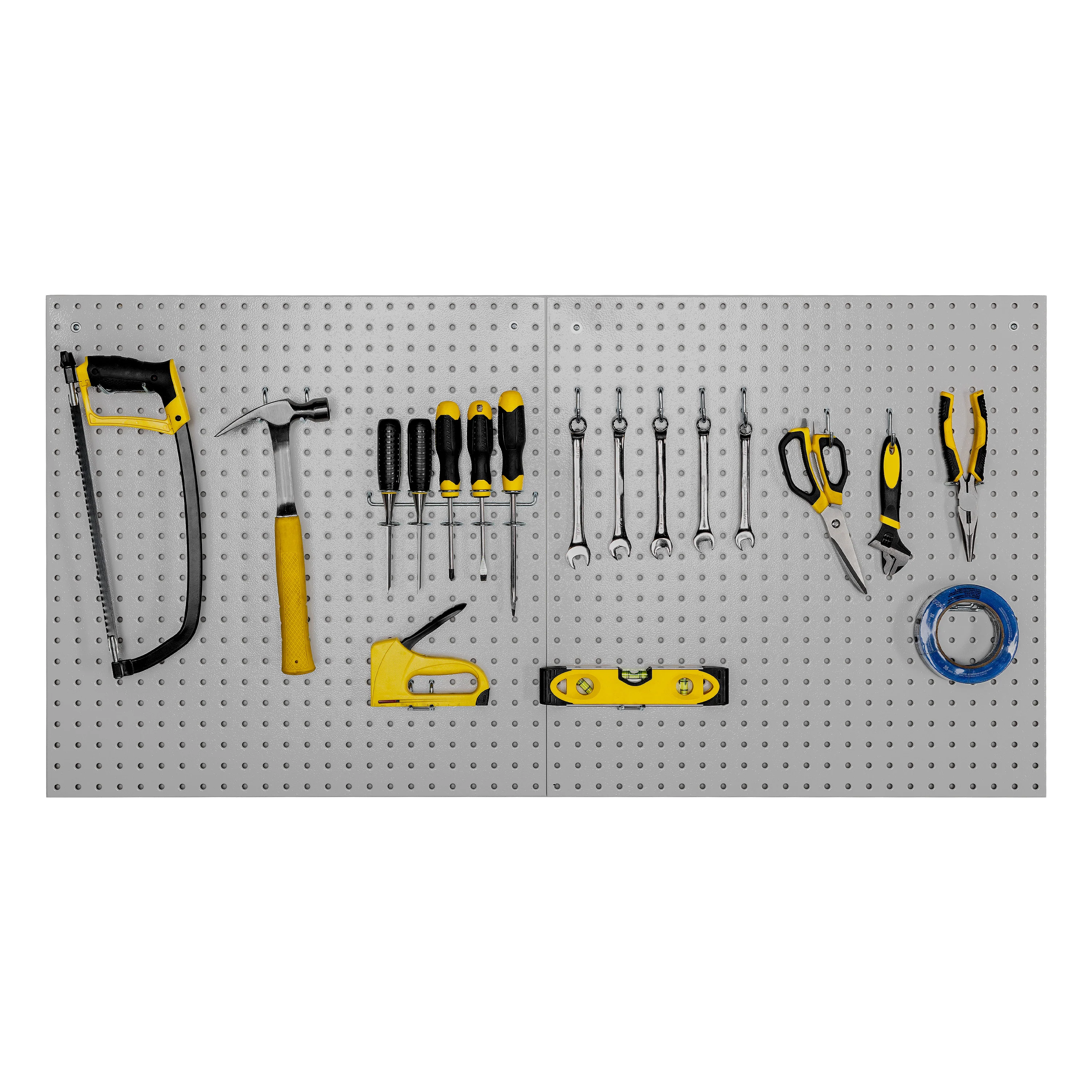 UltraHD® 2-Piece Pegboard Set w/ 23 Piece Hook Assortment - Image 3