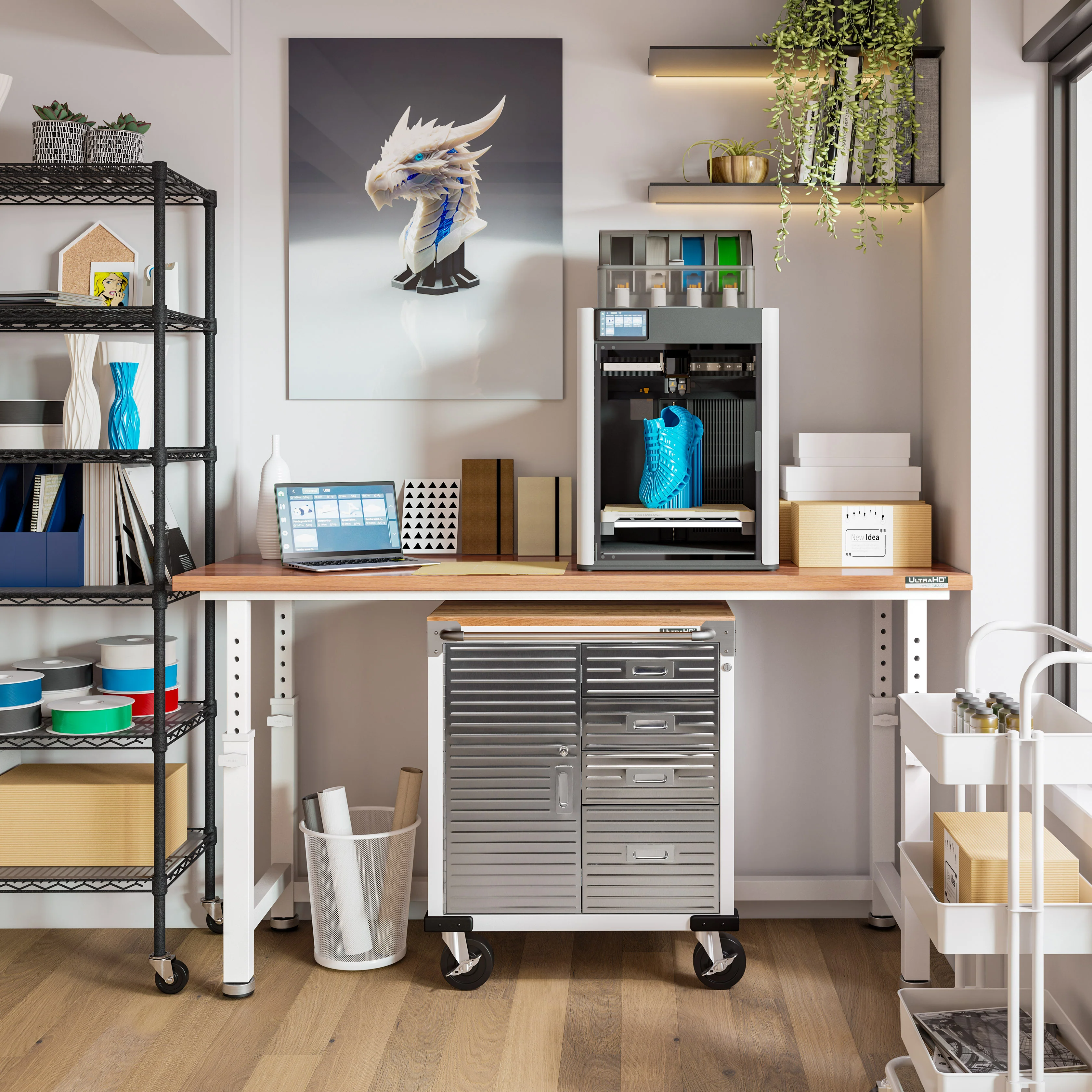 UltraHD® Height Adjustable Workbench - Image 63